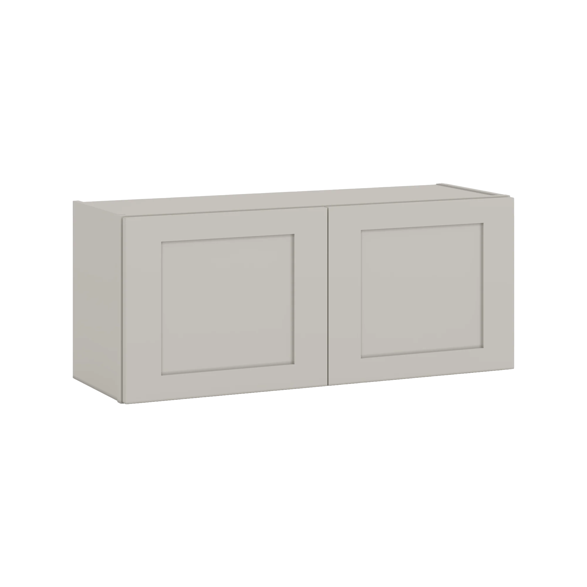 15" Tall 27LGDS Laguna Gray Double Shaker Stackable Cabinet - Double Door 24", 27", 30", 33" & 36" Wide - Image 9