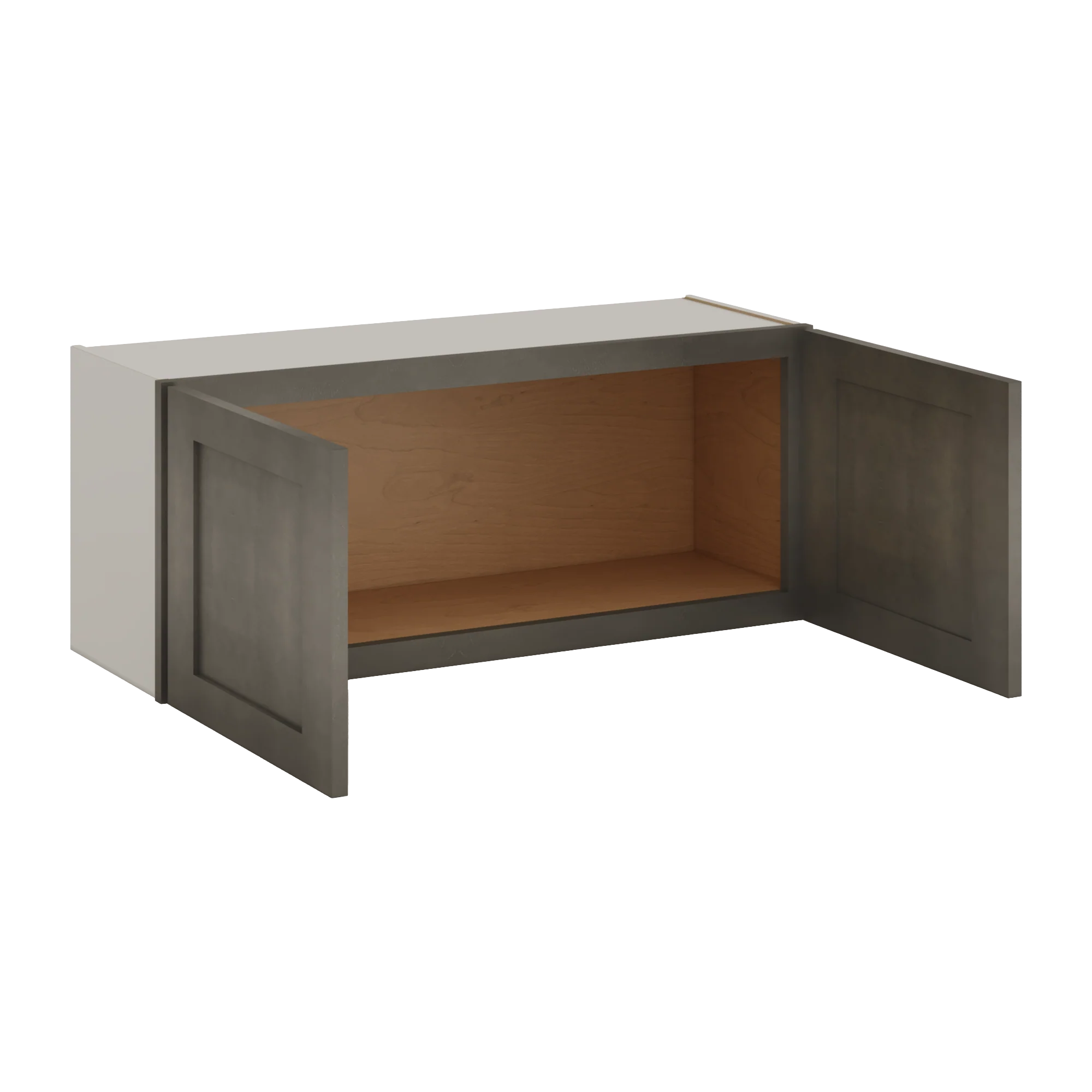 15" Tall Huntington Cinder Double Shaker Stackable Cabinet - Double Door 24", 27", 30", 33" & 36" Wide - Image 10