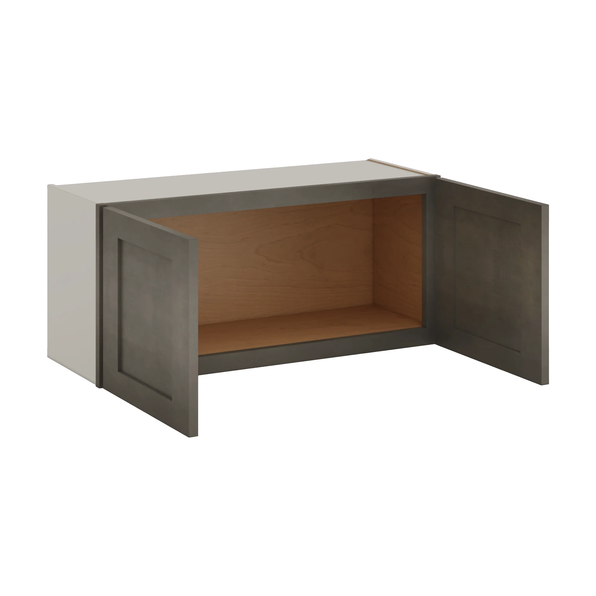 15" Tall Huntington Cinder Double Shaker Stackable Cabinet - Double Door 24", 27", 30", 33" & 36" Wide - Image 8