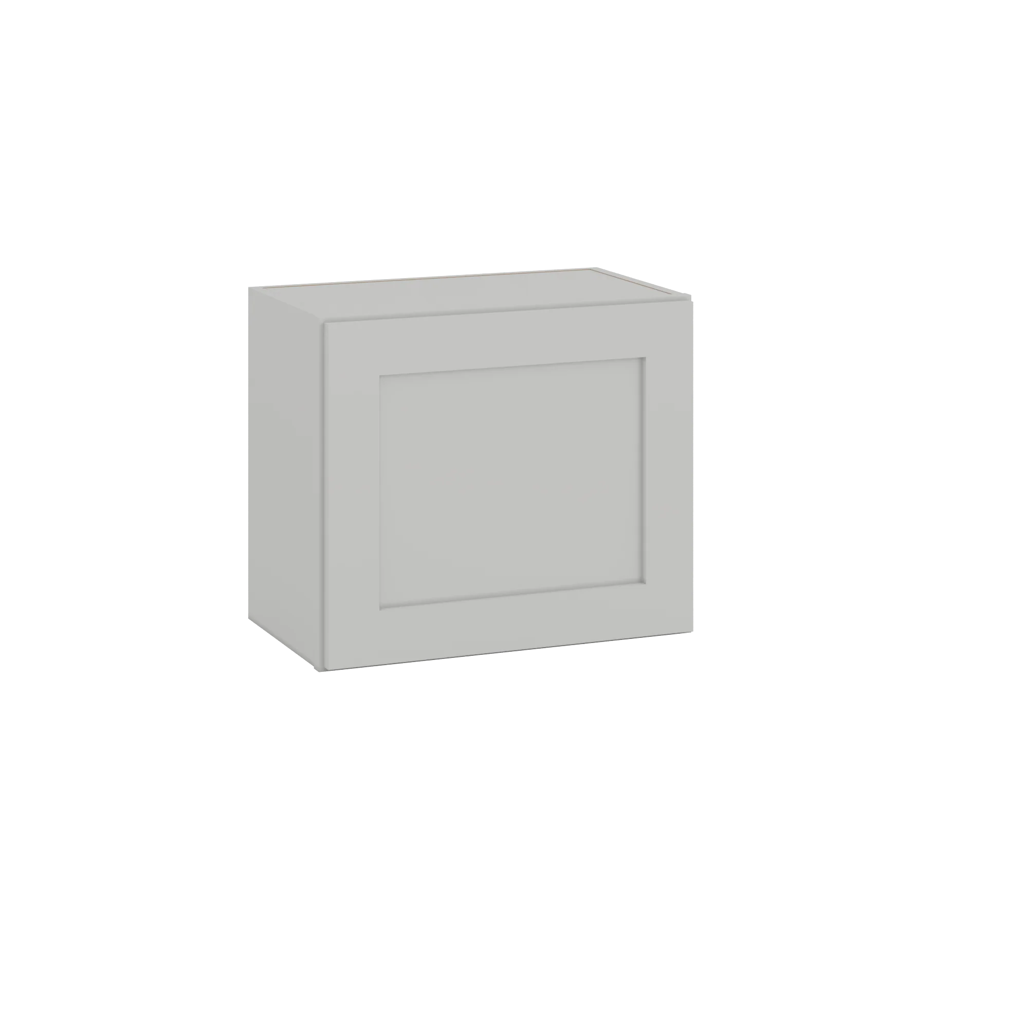 18" Tall | 21" Width | Wall Cabinet with Single Doors | RTA Unassembled | Premium White Full Overlay
