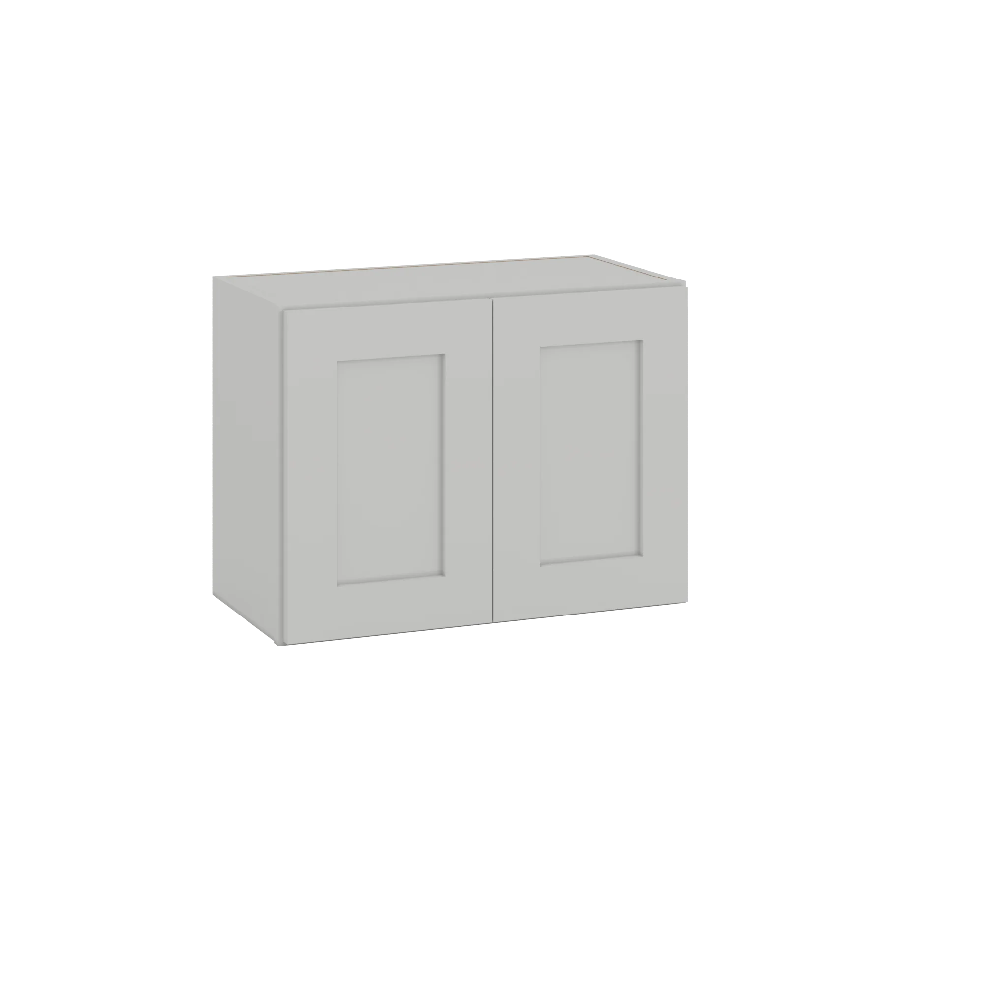 18" Tall | 24", 30", 33", 36", and 39" Width | Wall Cabinet with Double Doors | RTA Unassembled | Premium White Full Overlay