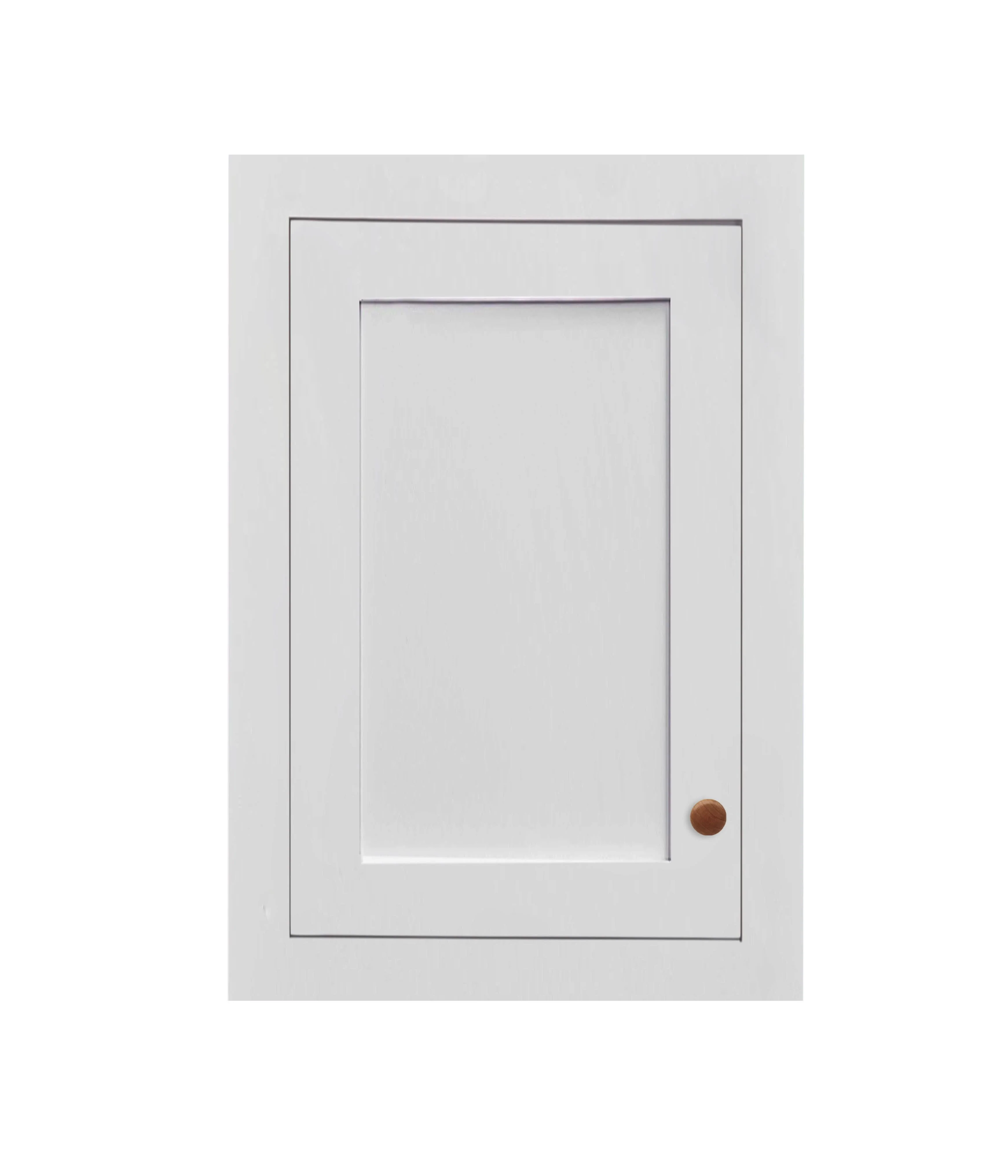 18" Wide Wall Cabinet - Single Door 9" to 51" Tall Custom Stacker Inset Shaker - Image 5