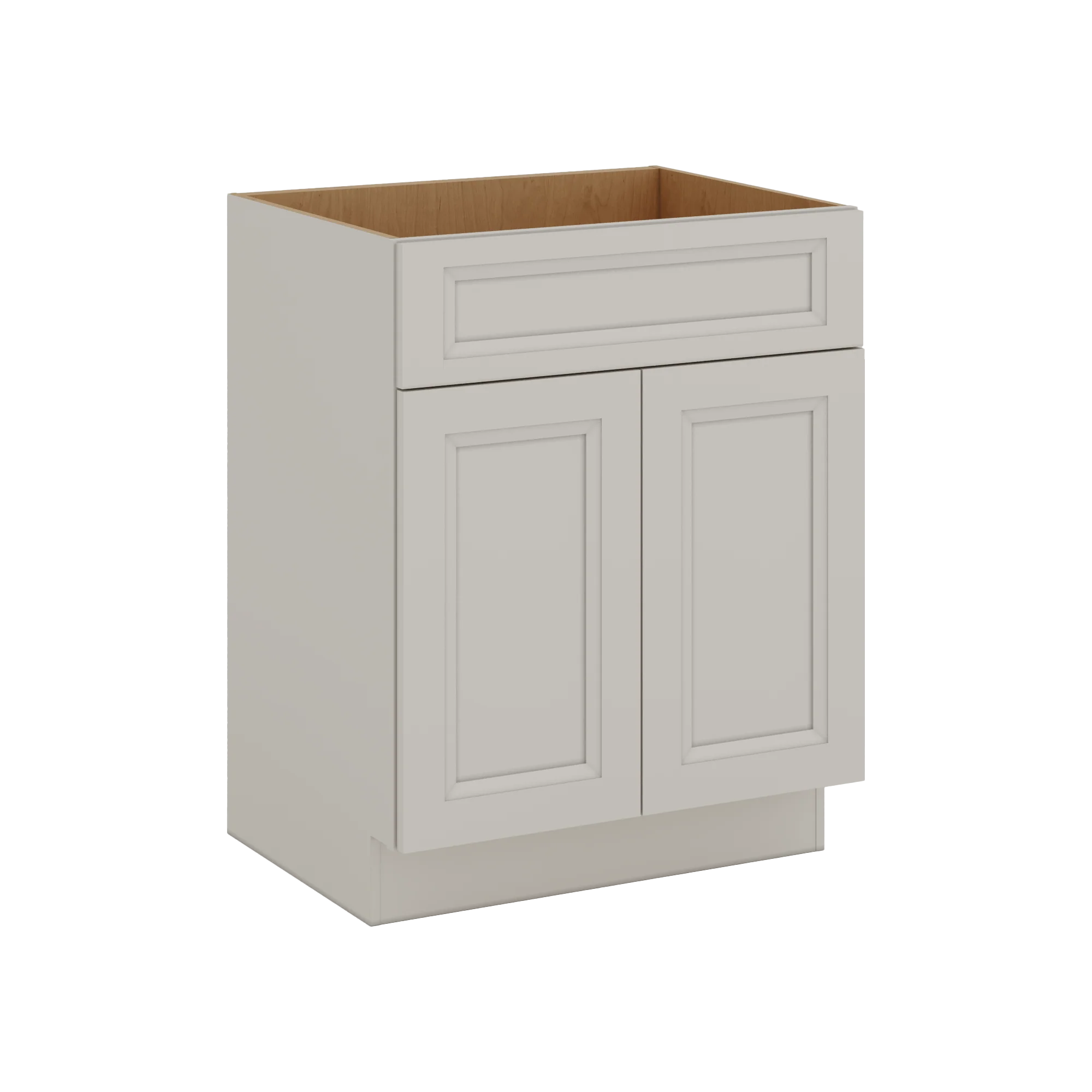 27LGDS Laguna Gray Double Shaker Vanity Sink Base 24", 27", 30" & 36" - Image 3