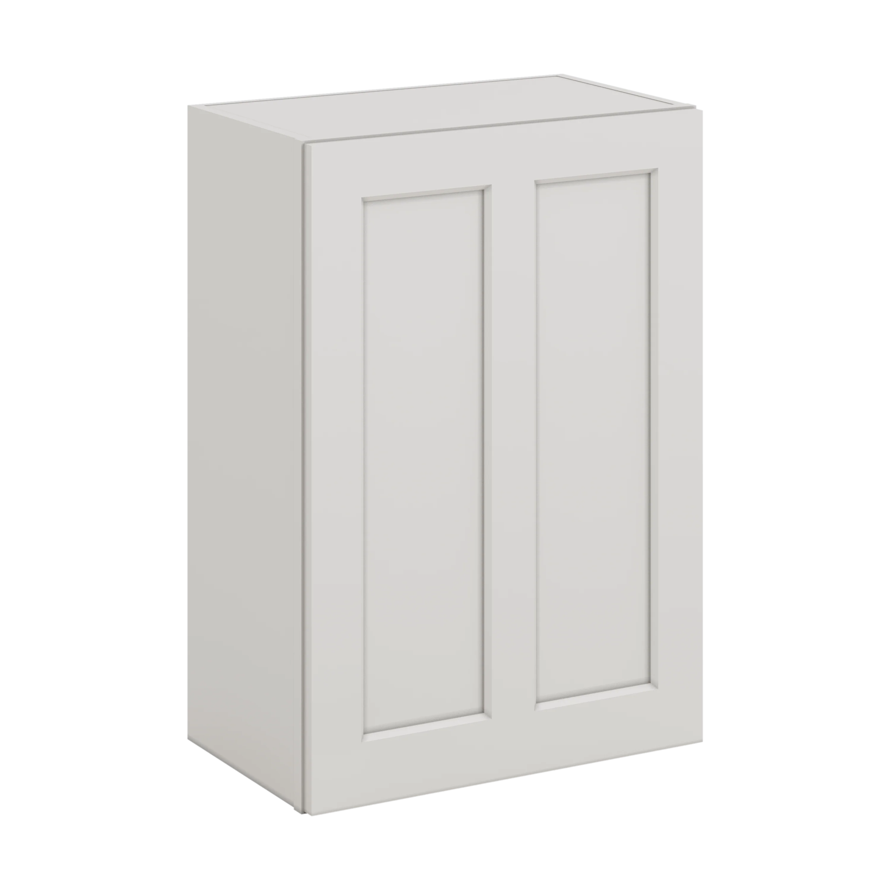 30" Tall ICE White Shaker 1-1/4" Overlay Wall Cabinet - Single Door 9", 12", 15", 18", 21" WIde CWS/CWB - Image 10