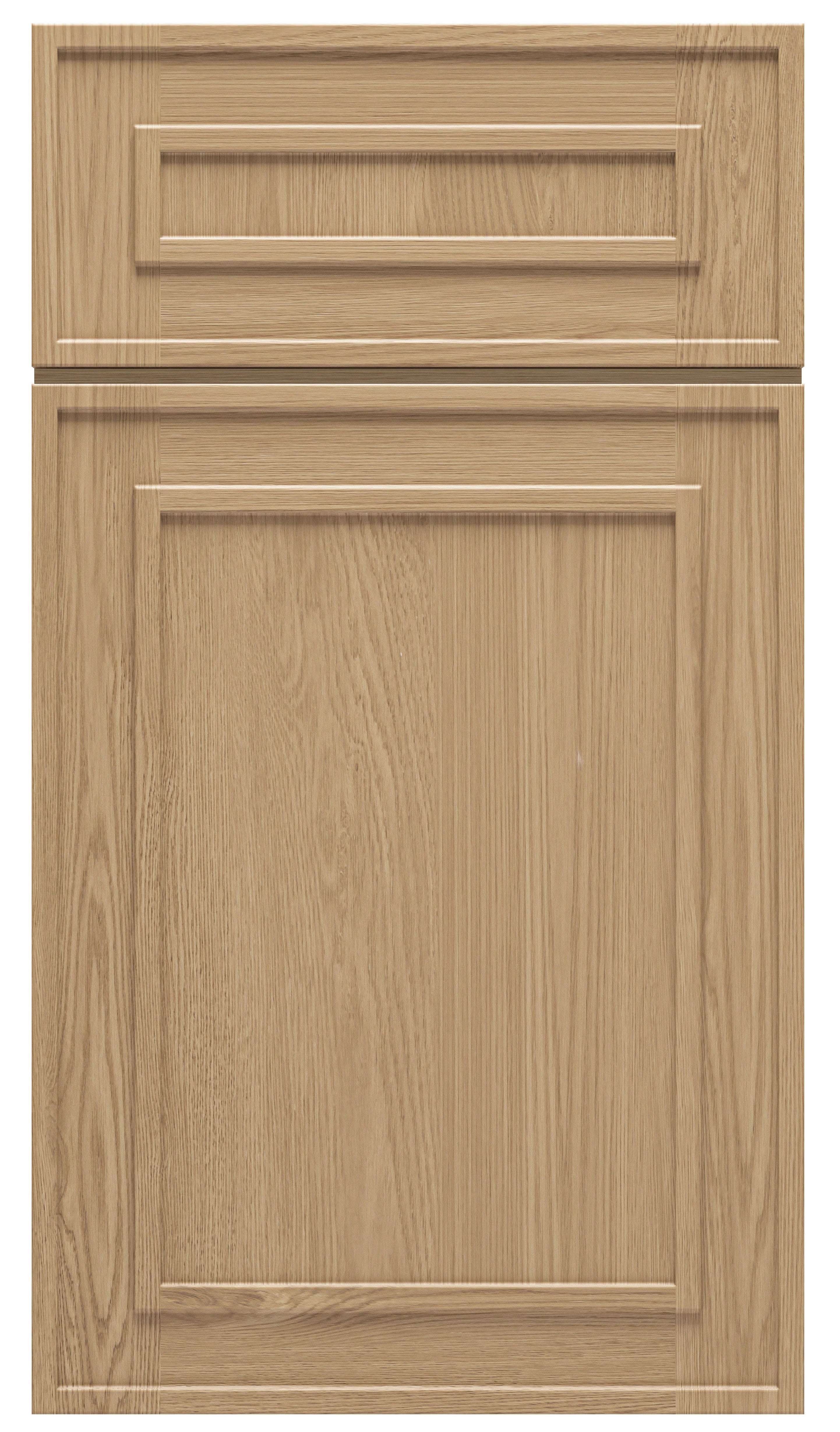 36" Tall Single Door 9", 12", 15", 18" & 21" Elegant Oak 1-1/4" Overlay Shaker Wall Cabinet - Image 3