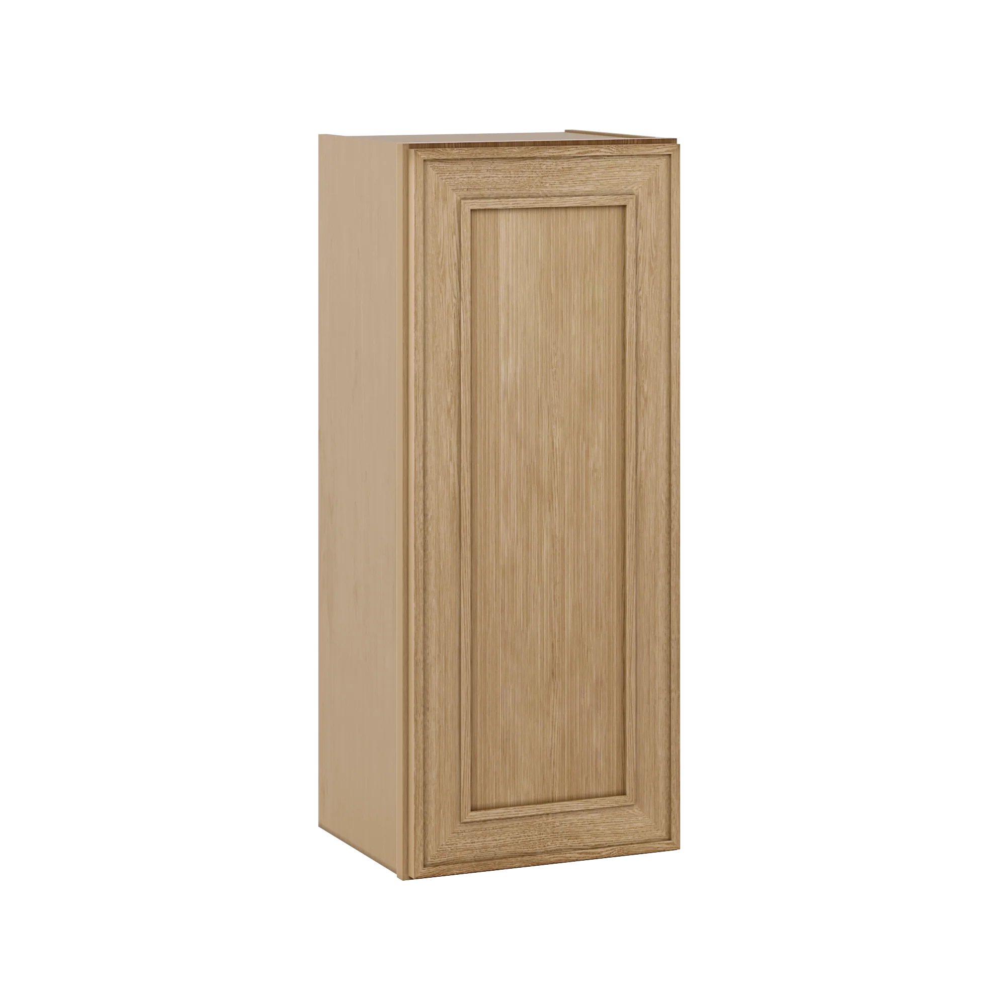 36" Tall Single Door 9", 12", 15", 18" & 21" Elegant Oak 1-1/4" Overlay Shaker Wall Cabinet - Image 6