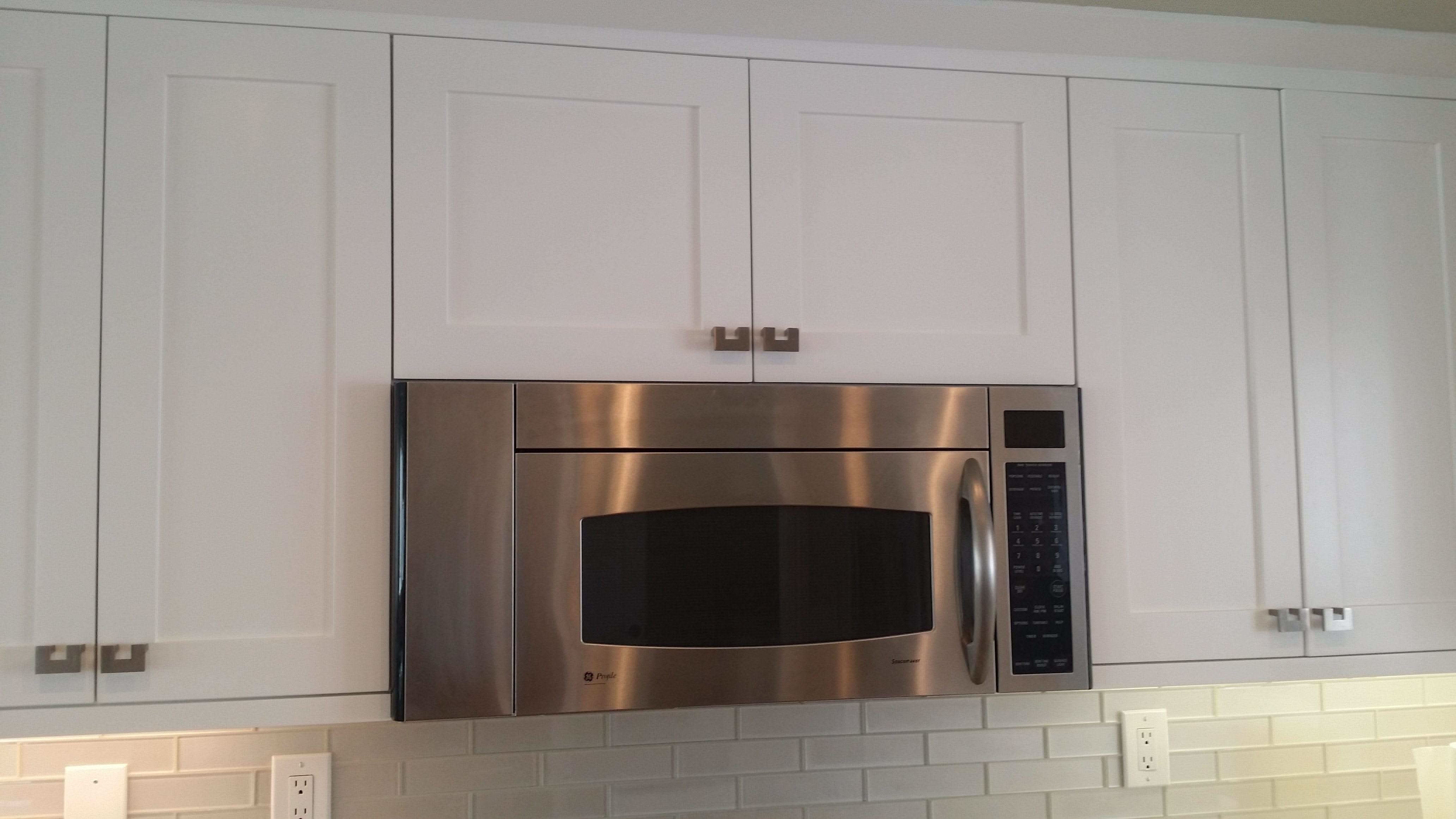 30" Wide Bridge Wall Cabinet - Double Door 12", 15", 18", 21"& 24" Tall Snow White Inset Shaker - Image 6