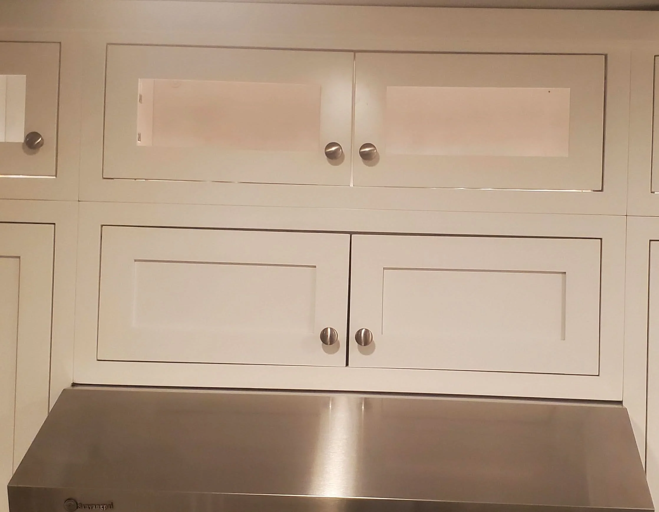 30" Wide Glass Ready Wall Cabinet - Double Door 9", 12", 15", 18", 21", 24" & 27" Tall Custom Color Inset Shaker - Image 13