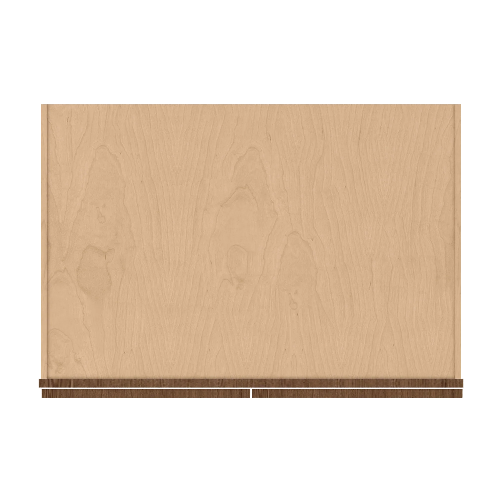 36" Wide 24" Deep 12", 15", 18", 21" & 24" Tall Mocha Elegant Oak Shaker Refrigerator Wall Cabinet - Image 4