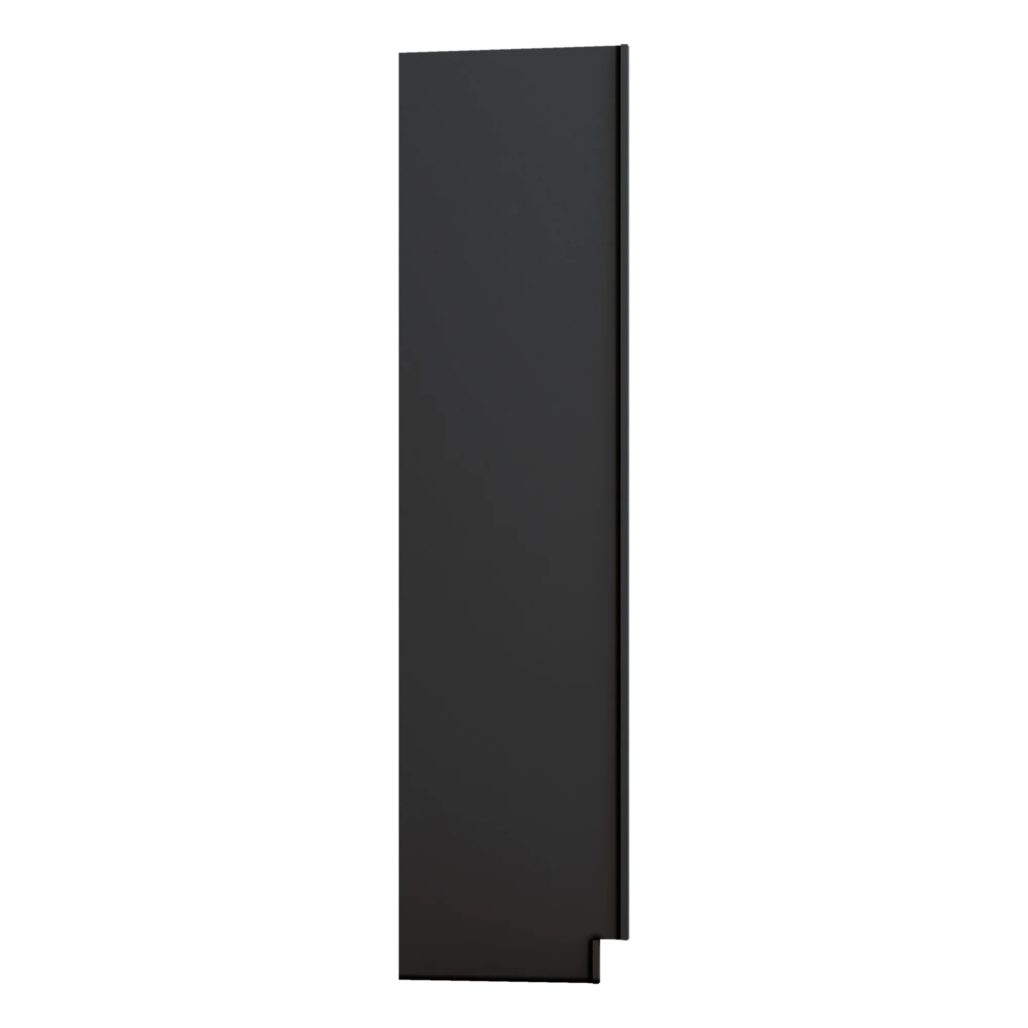 36" Wide 24" Deep Upper 15HNS Hermosa Noir Black Shaker 1-1/4" Overlay Wall Cabinet - Double Door 12", 15", 18", 21", 24" - Image 11
