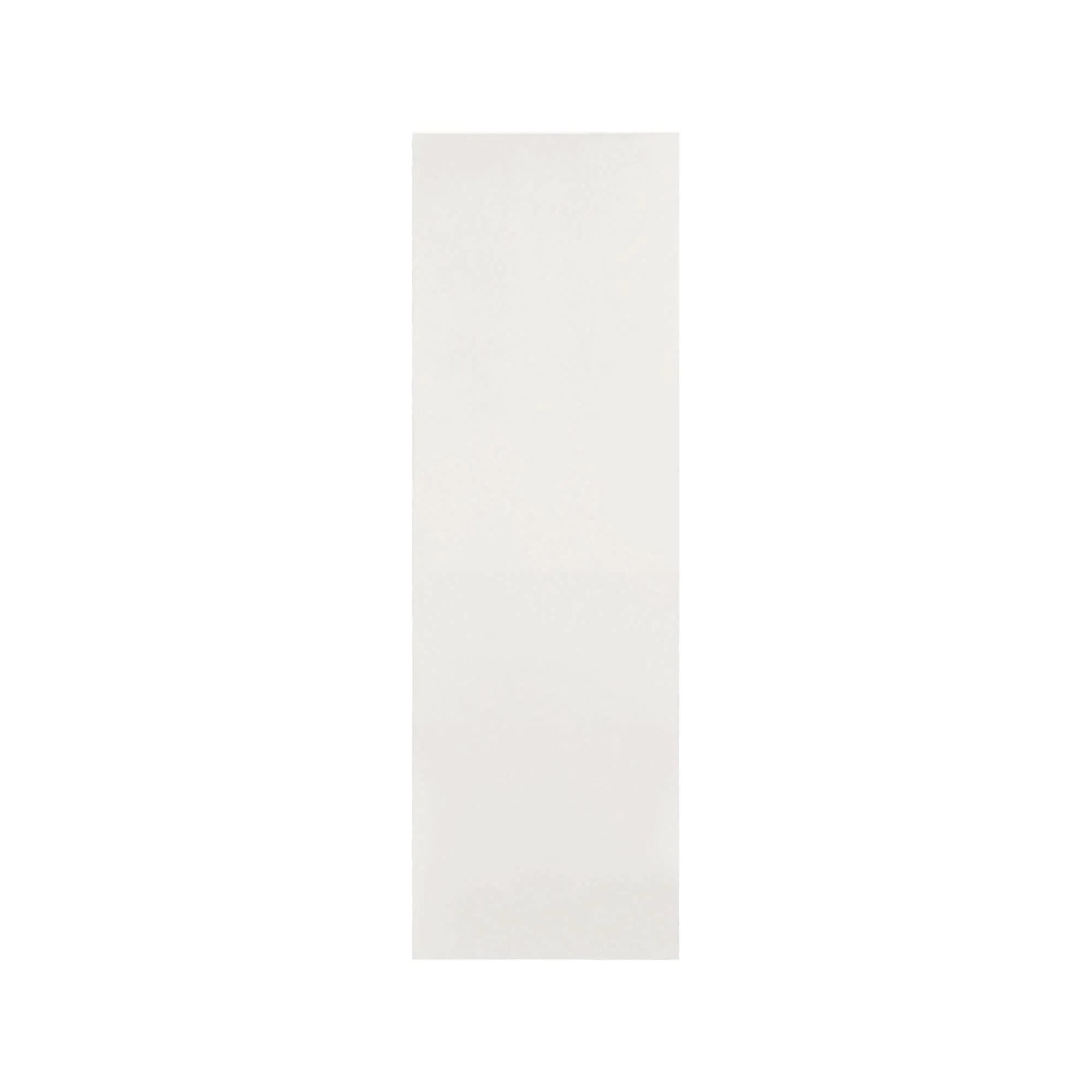 36" Wide 24" Deep Vintage White Inset Raised Panel Refrigerator Wall Cabinet - Double Door - Image 15