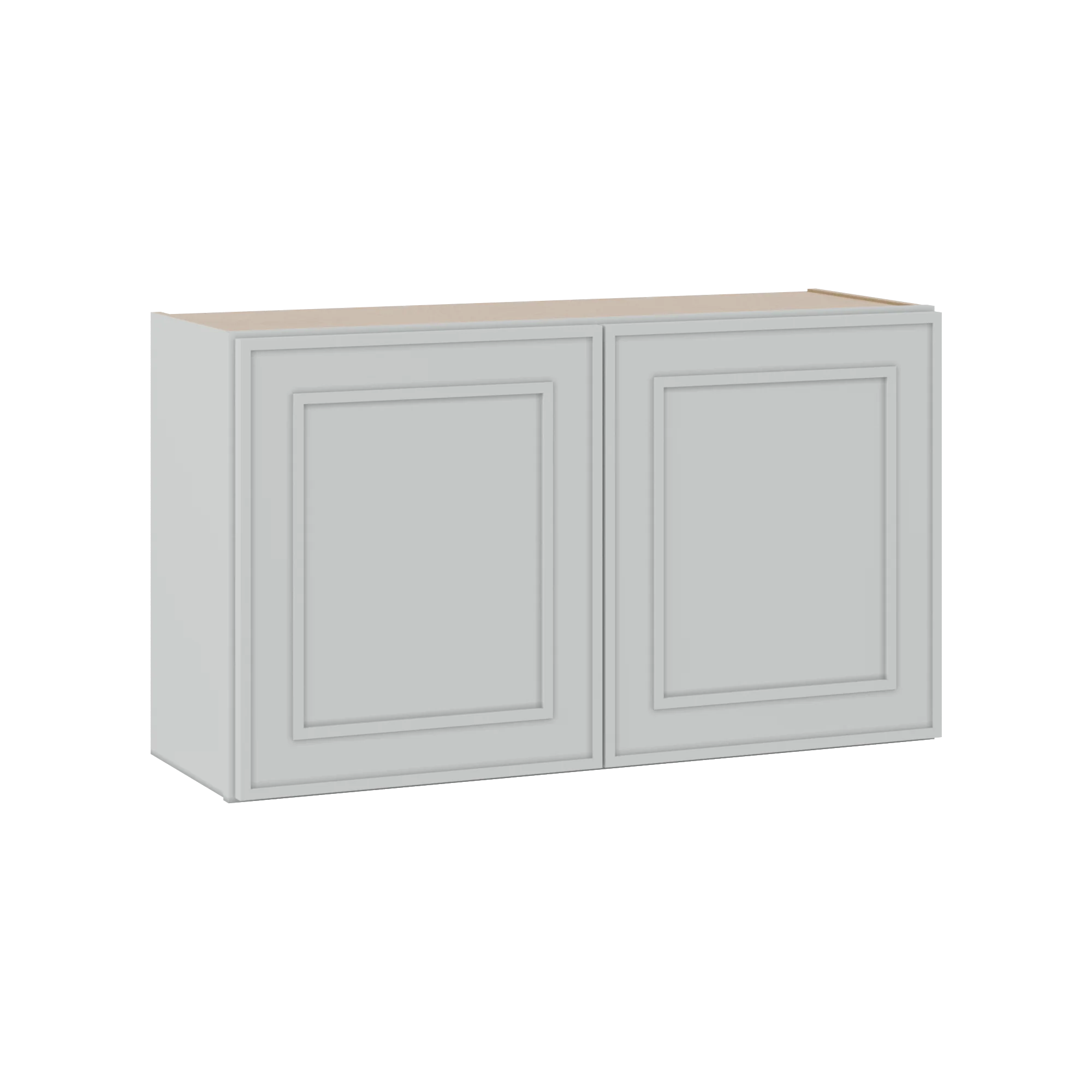 36" Wide Double Door 12", 15", 18", 21" & 24" Tall & 12" Deep White Elegant Oak Craftsman Shaker Wall Cabinet - Image 7