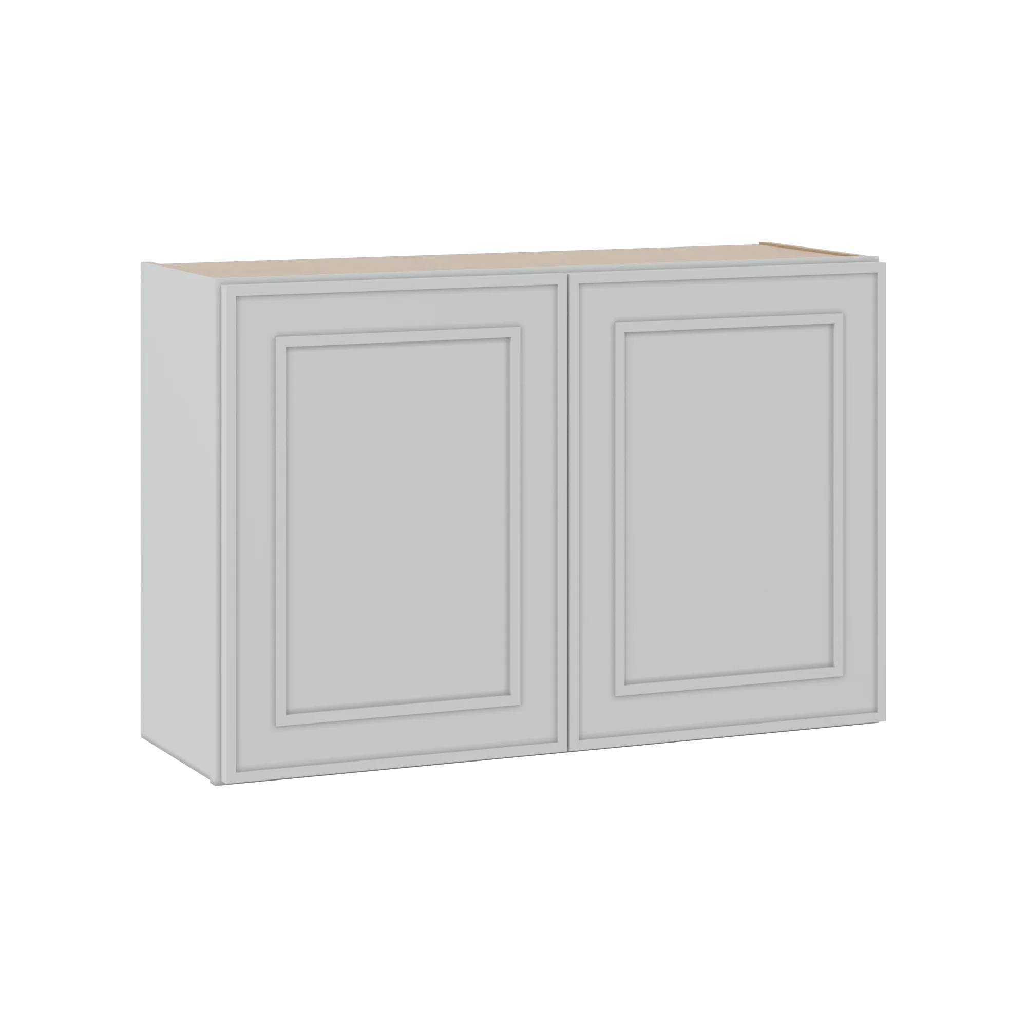 36" Wide Double Door 12", 15", 18", 21" & 24" Tall & 12" Deep White Elegant Oak Craftsman Shaker Wall Cabinet - Image 9