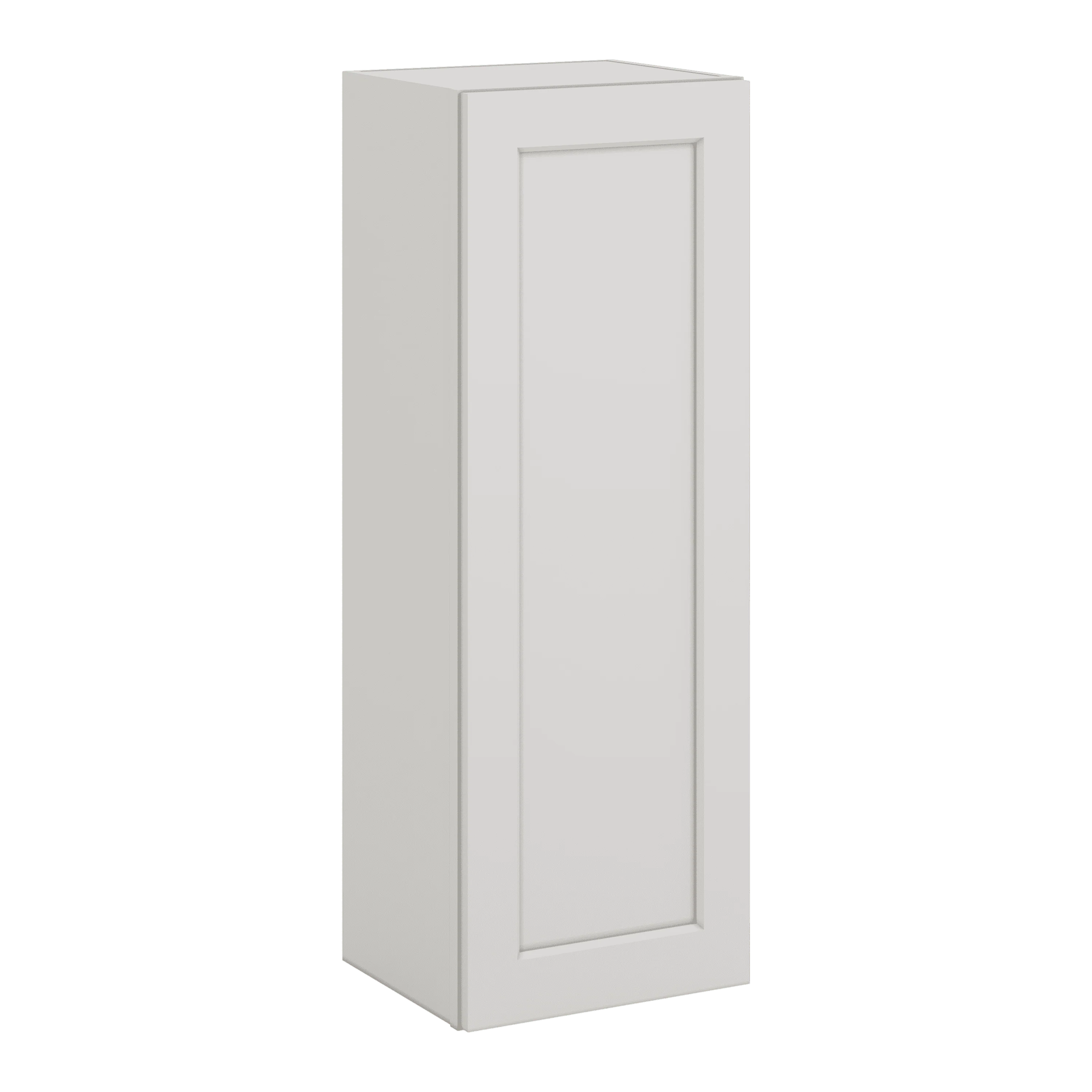 40" Tall 2WS White Shaker 1-1/4" Overlay Wall Cabinet - Single Door 9", 12", 15", 18", 21" - Image 5