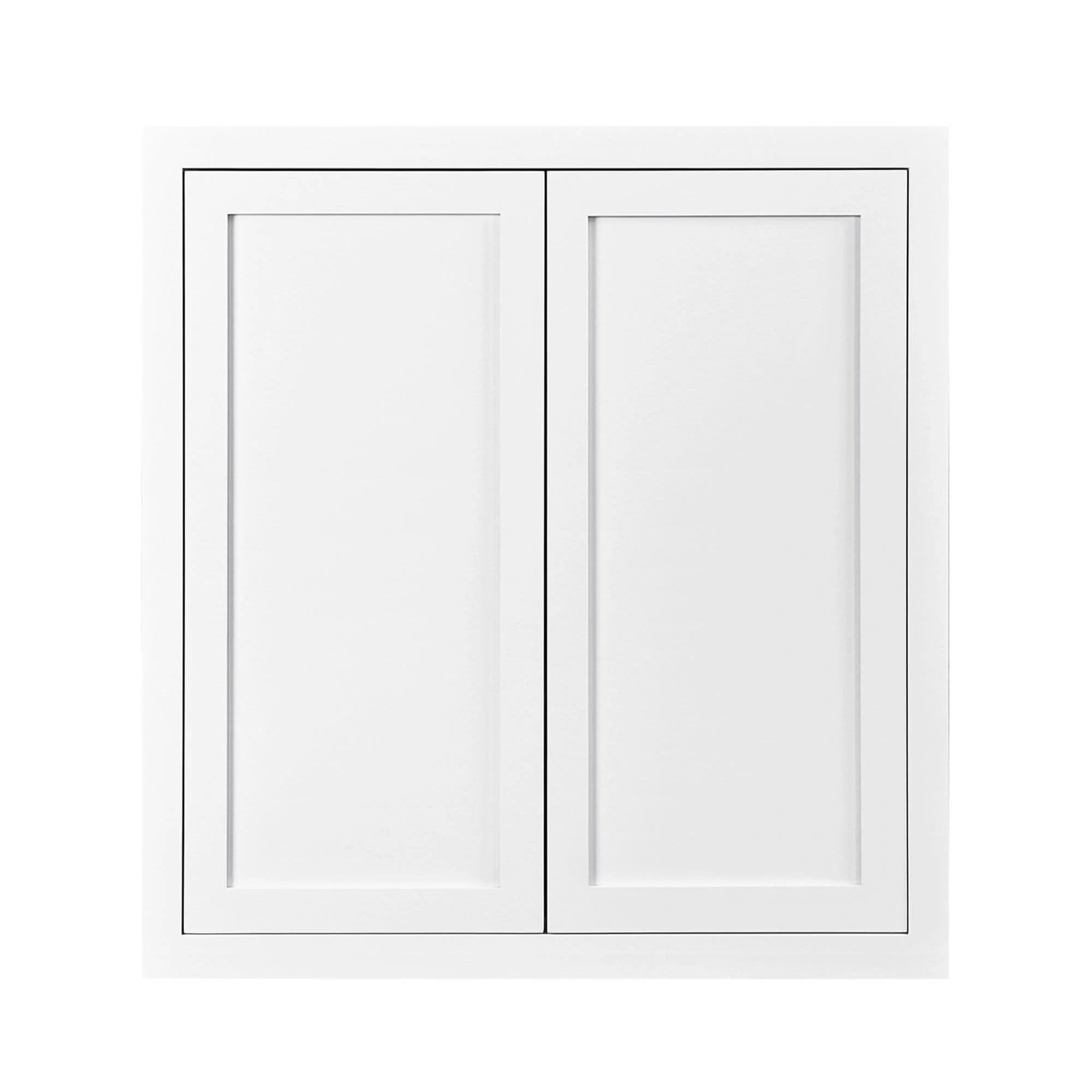 42" Tall Wall Cabinet - Double Door 24", 27", 30", 33" & 36" Wide Custom Inset Shaker - Image 11