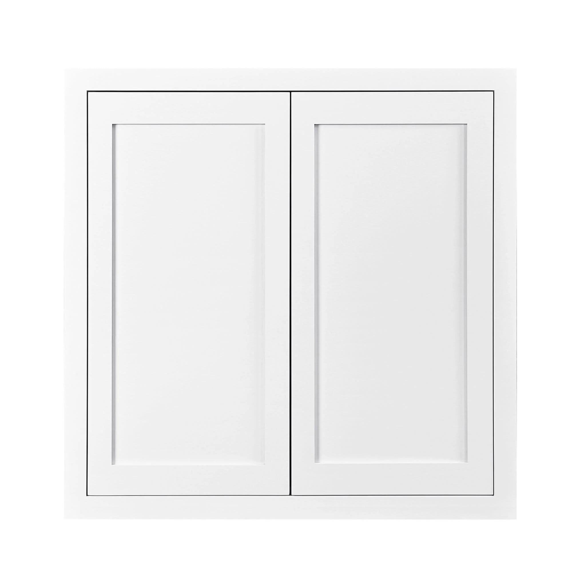 42" Tall Wall Cabinet - Double Door 24", 27", 30", 33" & 36" Wide Custom Inset Shaker - Image 9