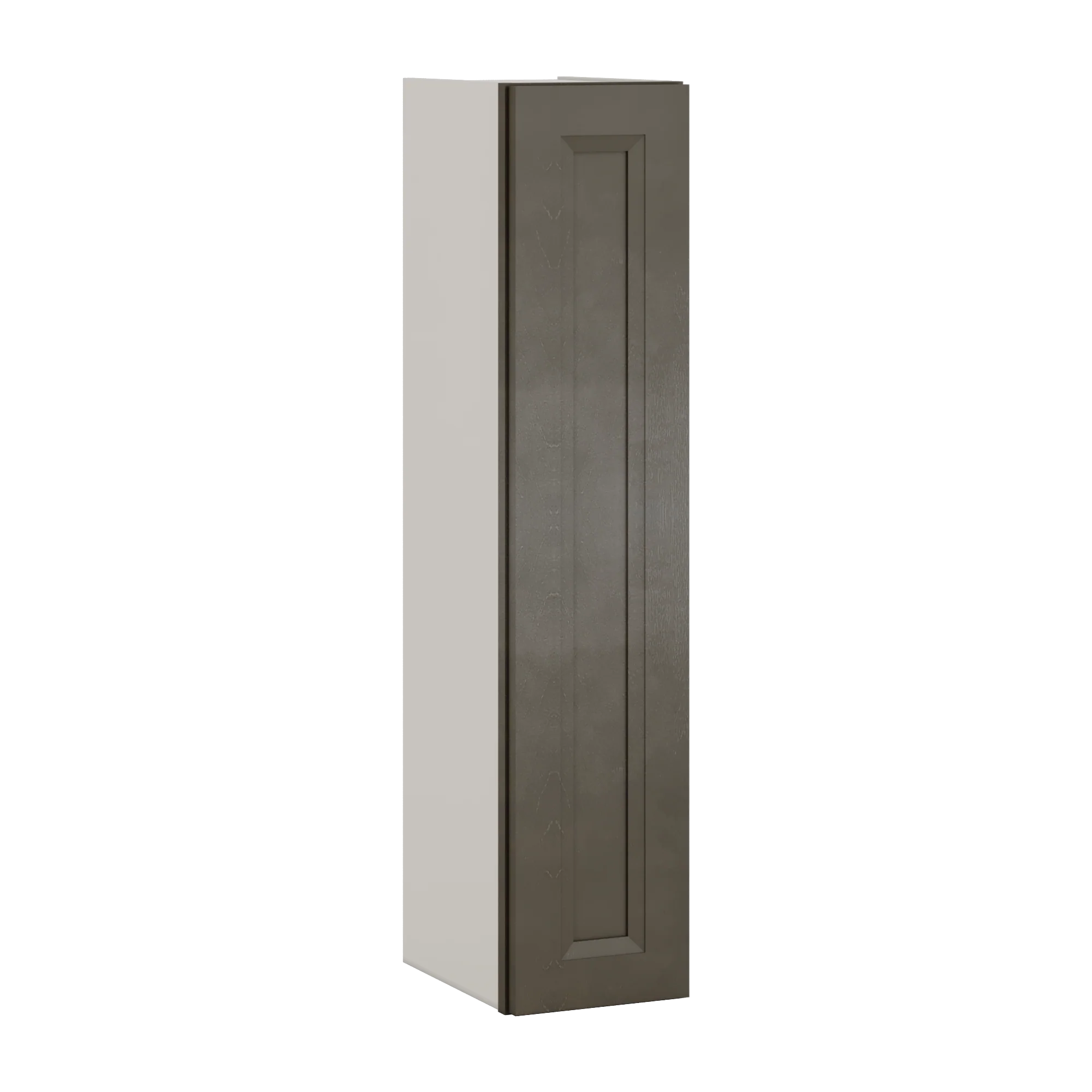 42" Tall Huntington Cinder Double Shaker Wall Cabinet - Single Door 9", 12", 15", 18", 21"