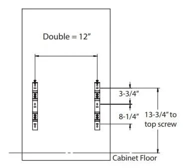 50qt Wire Double Trashcan Pullout with Soft-close Slides - Image 3