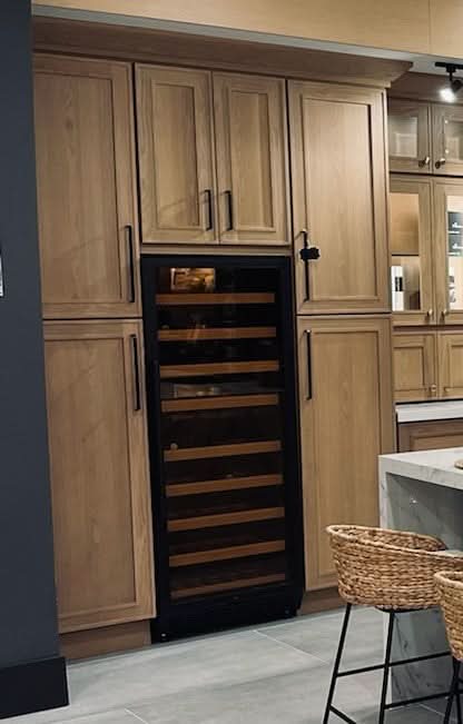 84" Tall Pantry 18", 24", 30" & 36" Wide Elegant Oak Craftsman Shaker 1-1/4" Overlay Cabinet - Image 8
