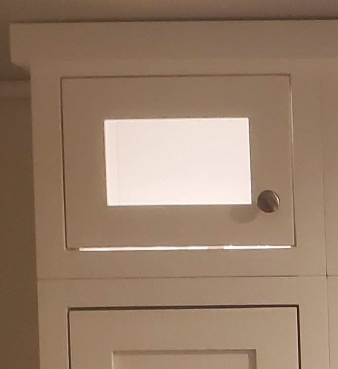 9" Wide Custom Glass Ready Inset Shaker Wall Cabinet - Single Door 9", 12", 15", 18", 21" & 24" Tall - Image 8