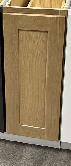 Base Cabinet - One Drawer One Door 12", 15", 18", 21" Wide Natural Color 17ROS - Redondo White Oak Shaker 1-1/4" Overlay - Image 5