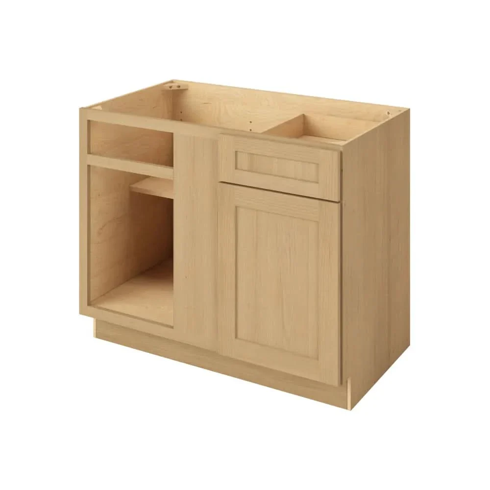 Blind Corner 1-1/4"  Overlay Base (Left or Right) Sandstone Birch Blind 36"-42" & 42"-45" - Image 3