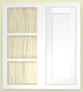 27" Wide Blind Corner Wall Inset Cabinet 9", 12" 15", 18", 21", 24", 27", 30", 33", 36", 39 , 42", 45", 48" & 51" Tall - Image 15
