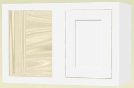 27" Wide Blind Corner Wall Inset Cabinet 9", 12" 15", 18", 21", 24", 27", 30", 33", 36", 39 , 42", 45", 48" & 51" Tall - Image 19