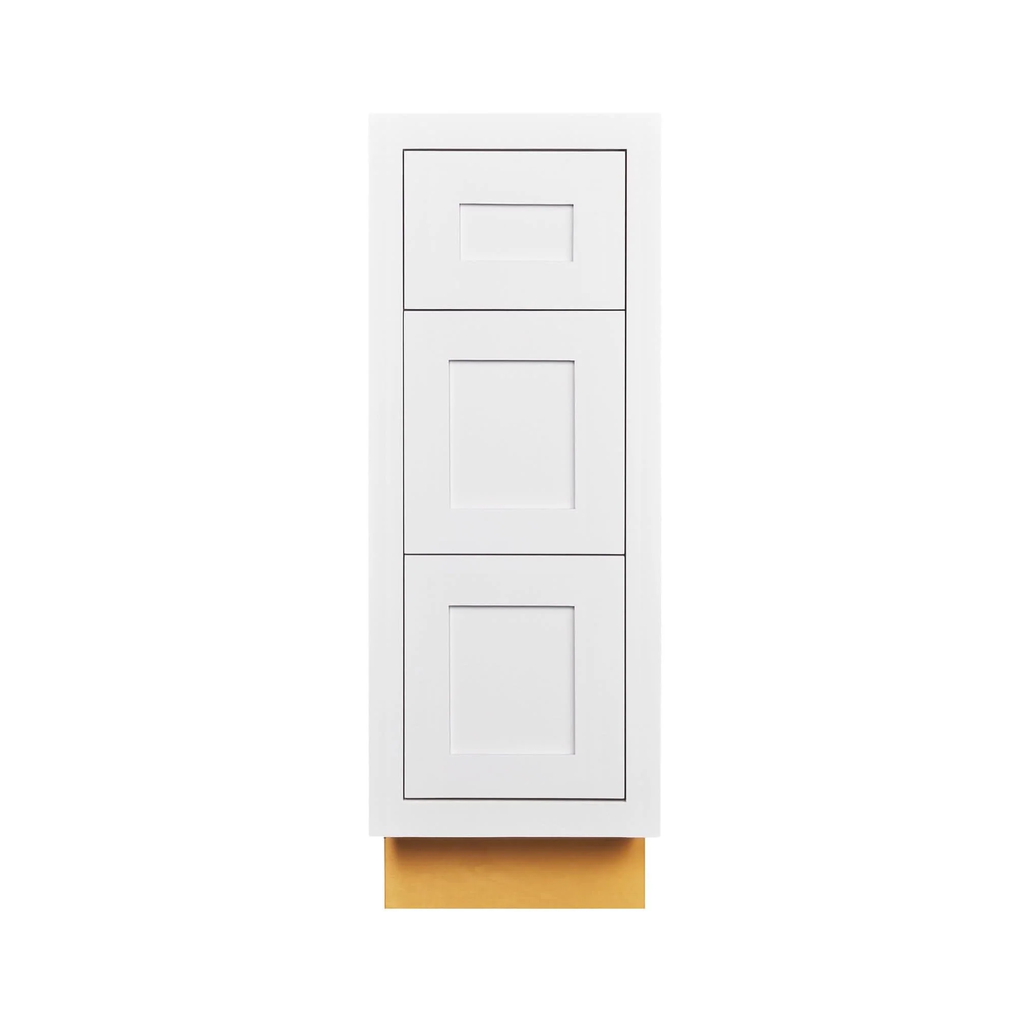 Custom Vanity Drawer Base Cabinet - 12", 15", 18", 21", 24" & 27" Inset Cabinet - Image 3