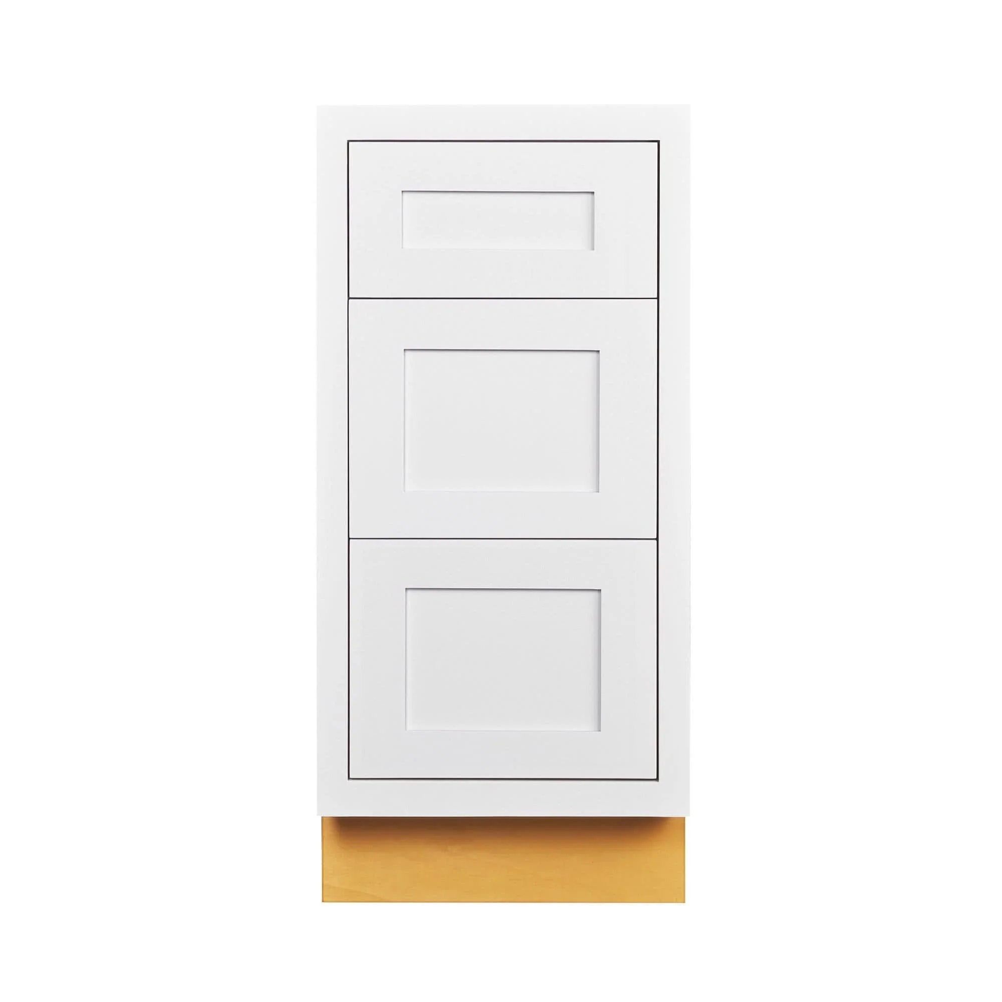 Custom Vanity Drawer Base Cabinet - 12", 15", 18", 21", 24" & 27" Inset Cabinet - Image 4