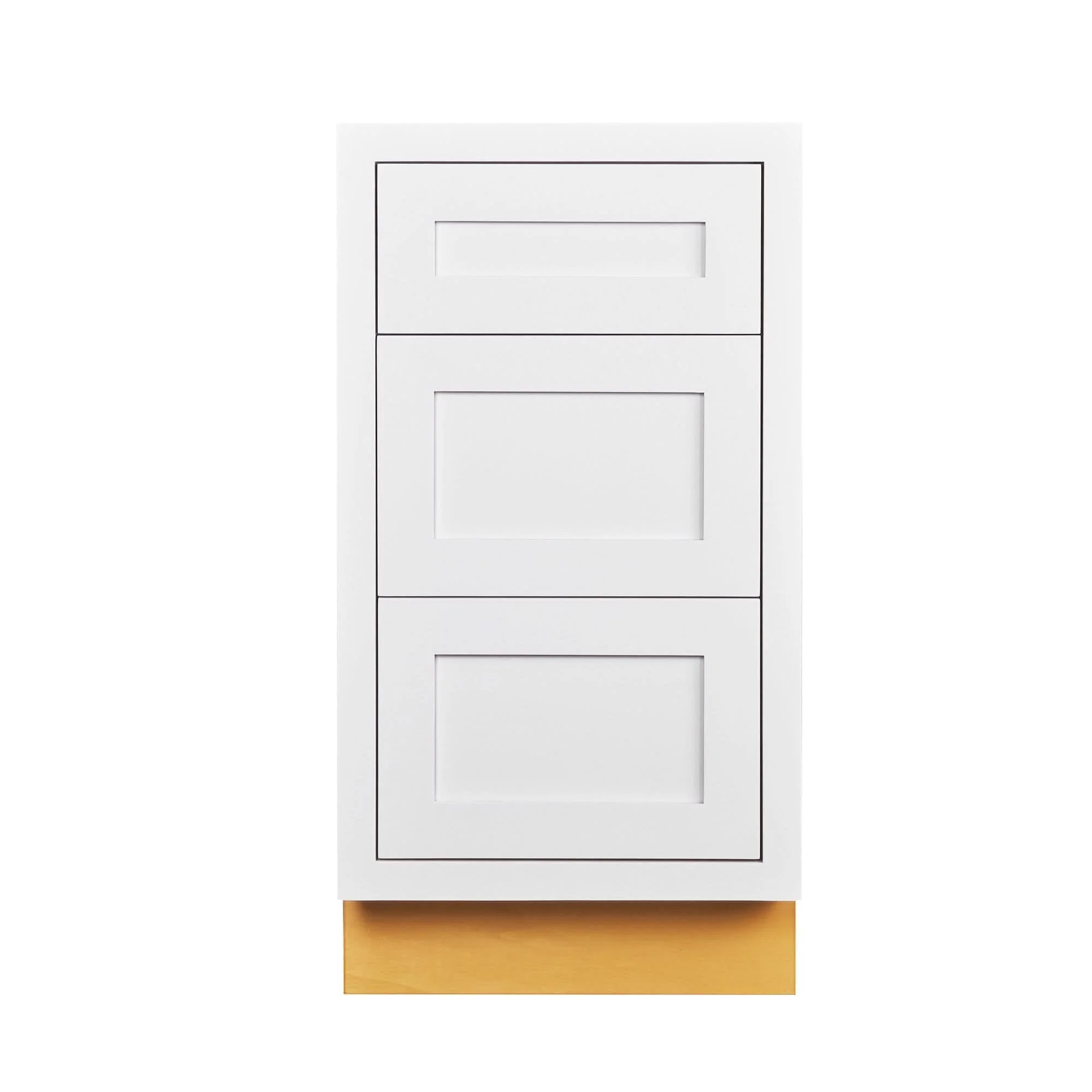 Custom Vanity Drawer Base Cabinet - 12", 15", 18", 21", 24" & 27" Inset Cabinet - Image 5