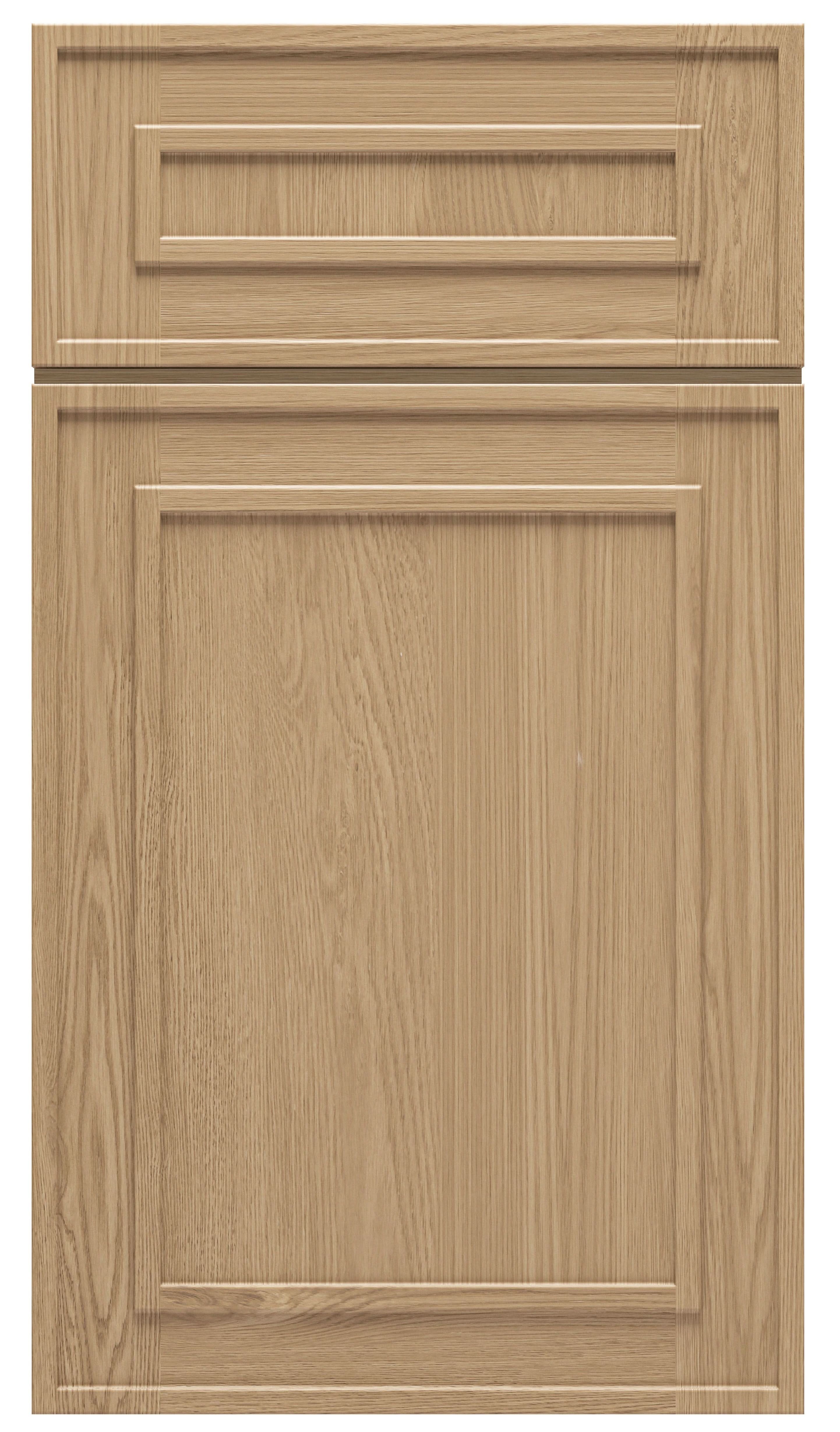 Easy Reach Corner 24" Wide by 30", 36" & 42" Tall Elegant Oak Craftsman Shaker 1-1/4" Overlay Wall Cabinet - Image 6