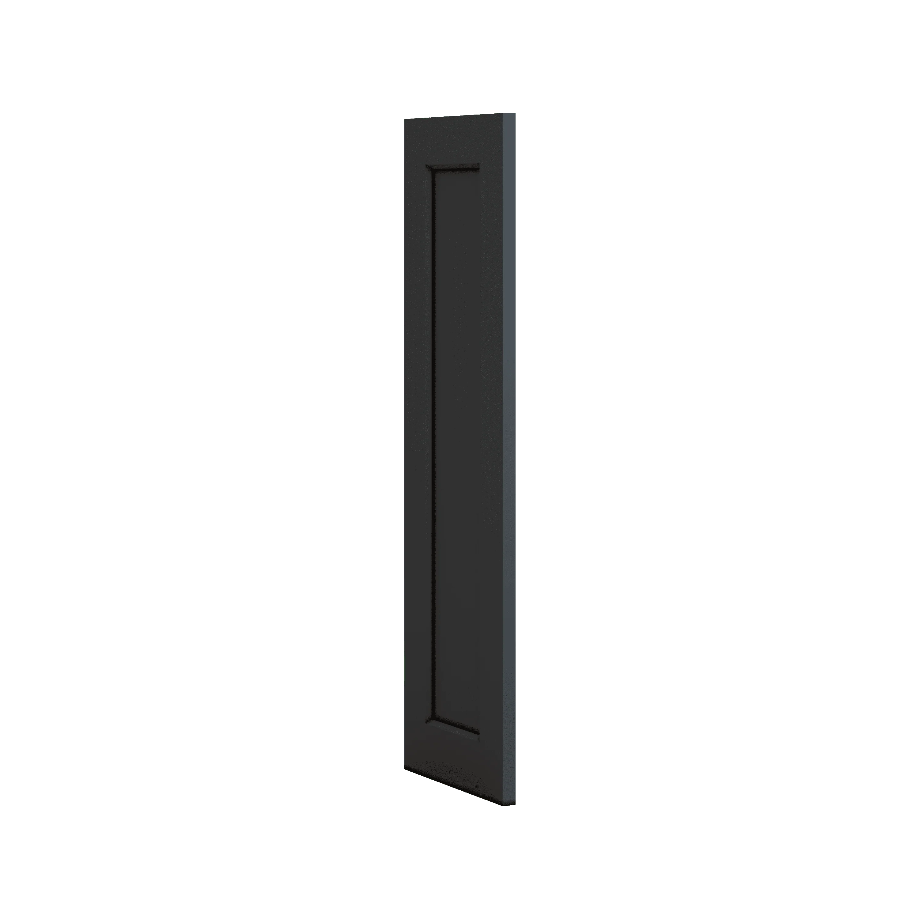 False Door 15HNS Hermosa Noir Black Shaker Decorative Style - Image 3