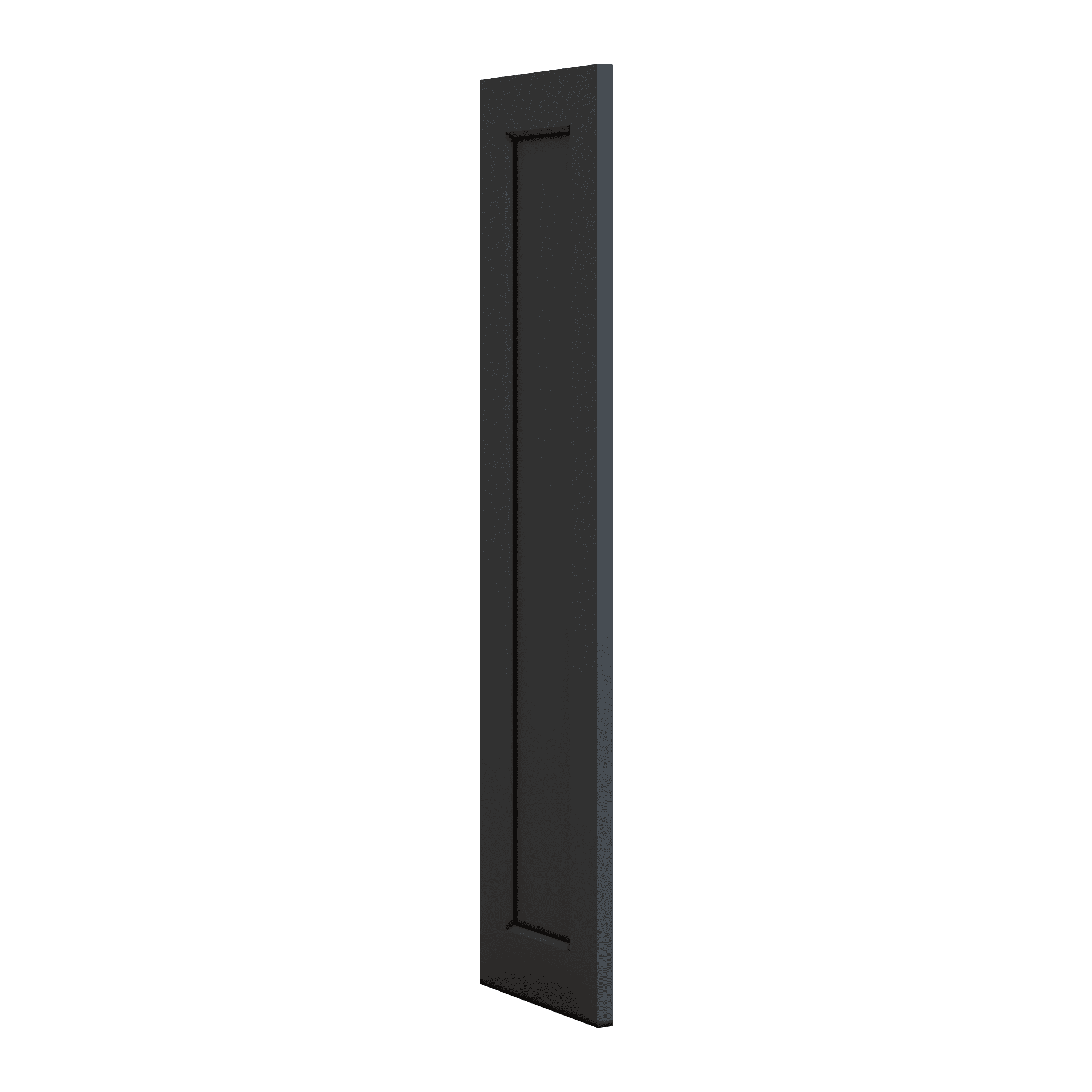 False Door 15HNS Hermosa Noir Black Shaker Decorative Style - Image 4