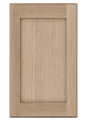 False Panel 17ROS - Redondo White Oak Shaker Decorative Style