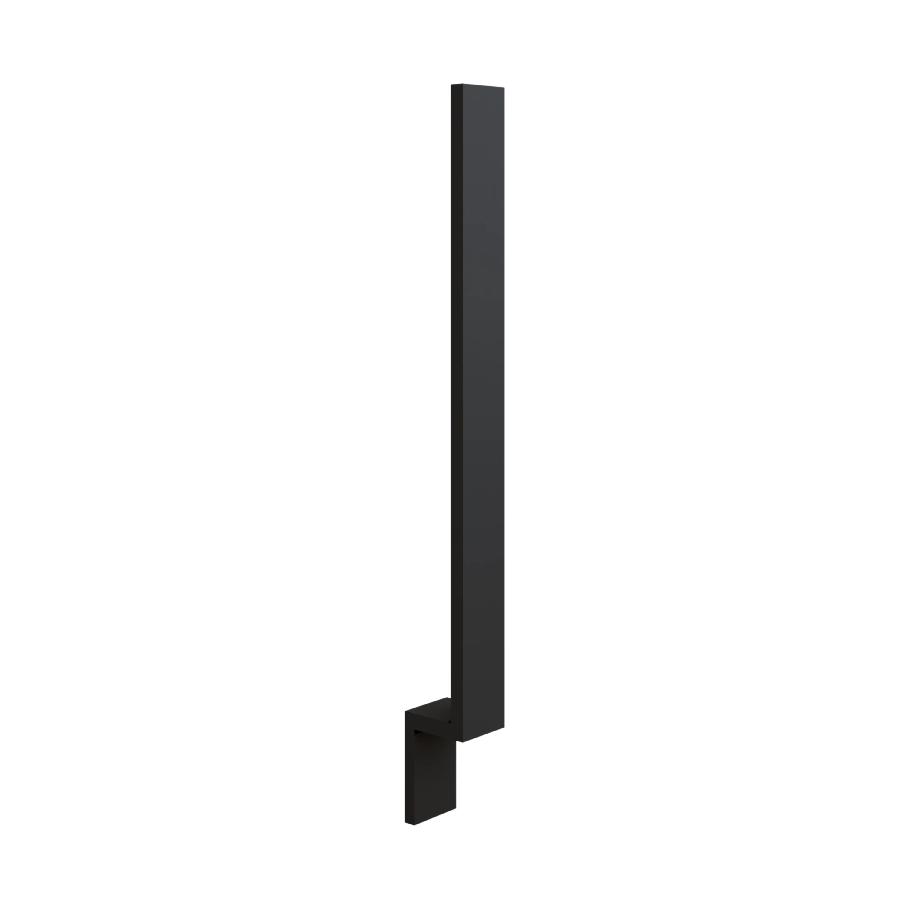 Fridge Filler Trim Pieces 3" & 6" up to 96" Tall Filler HNS15 Hermosa Noir Black Shaker 1-1/4" Overlay Cabinet - Image 3