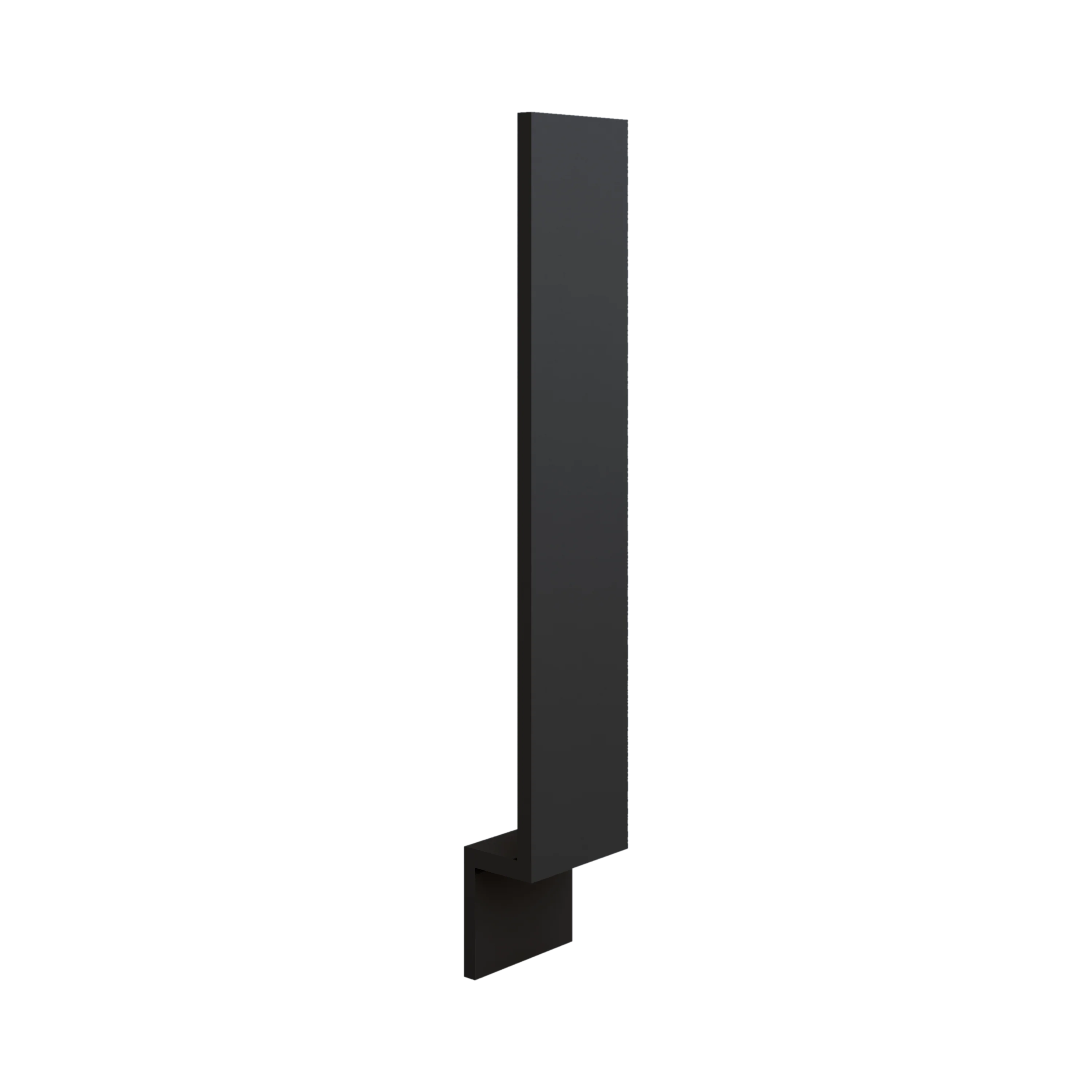 Fridge Filler Trim Pieces 3" & 6" up to 96" Tall Filler HNS15 Hermosa Noir Black Shaker 1-1/4" Overlay Cabinet - Image 4