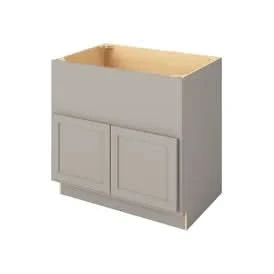 Hatteras Pebble Grey - Farm Sink Base "Apron" Cabinet 36 & 39