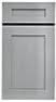 Light Gray Shaker 3 Drawer Base Cabinet 12", 15", 18", 21", 24", 27" & 30" - Image 2