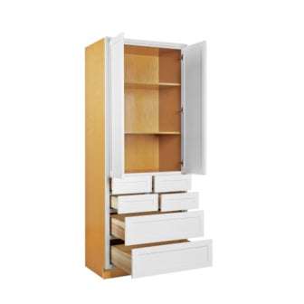 Pantry Drawer Cabinet 36" Wide 84" Tall - PDC3684-Custom Inset Shaker Cabinets - Image 2