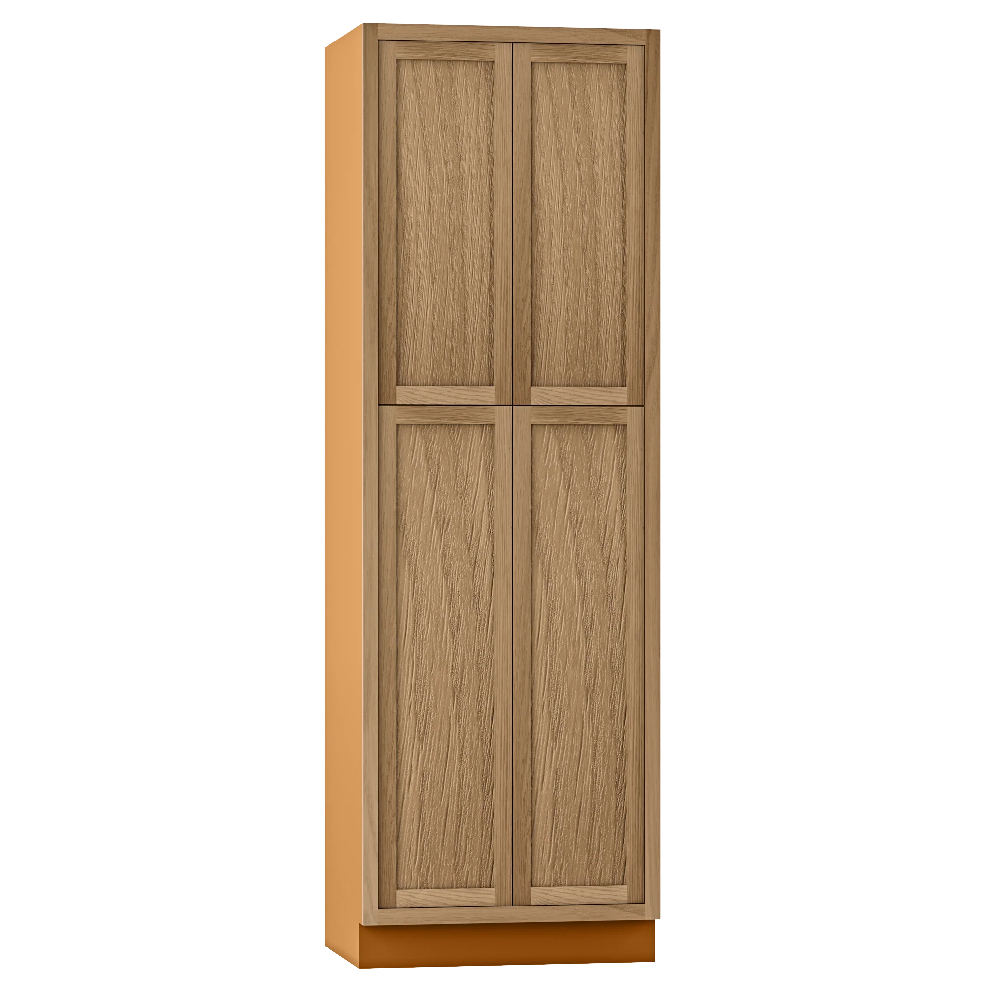 Pantry White Oak Inset Shaker Cabinet 93" Tall 18", 21", 24", 27", 30", 33" & 36" Wide - Image 5