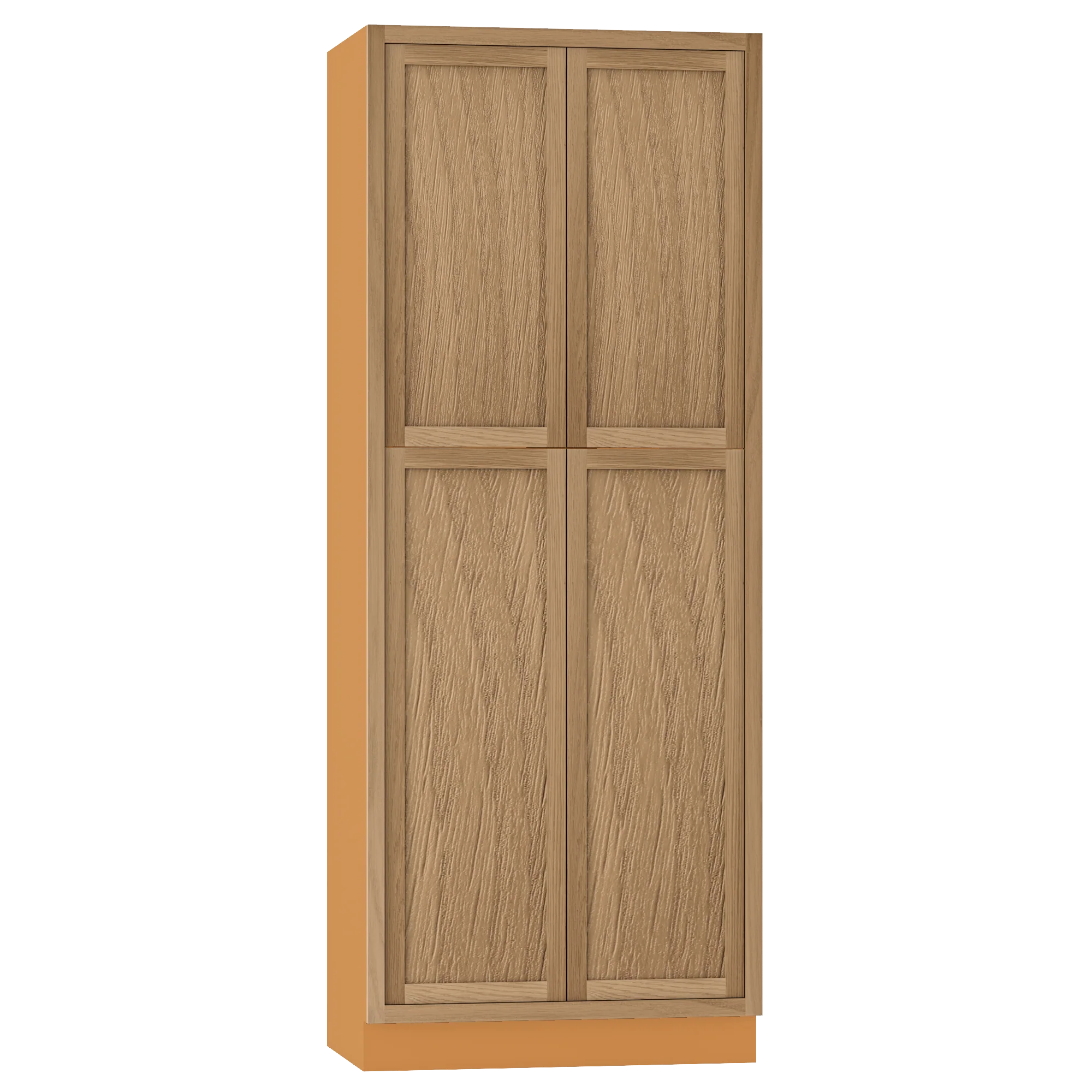Pantry White Oak Inset Shaker Cabinet 93" Tall 18", 21", 24", 27", 30", 33" & 36" Wide - Image 7