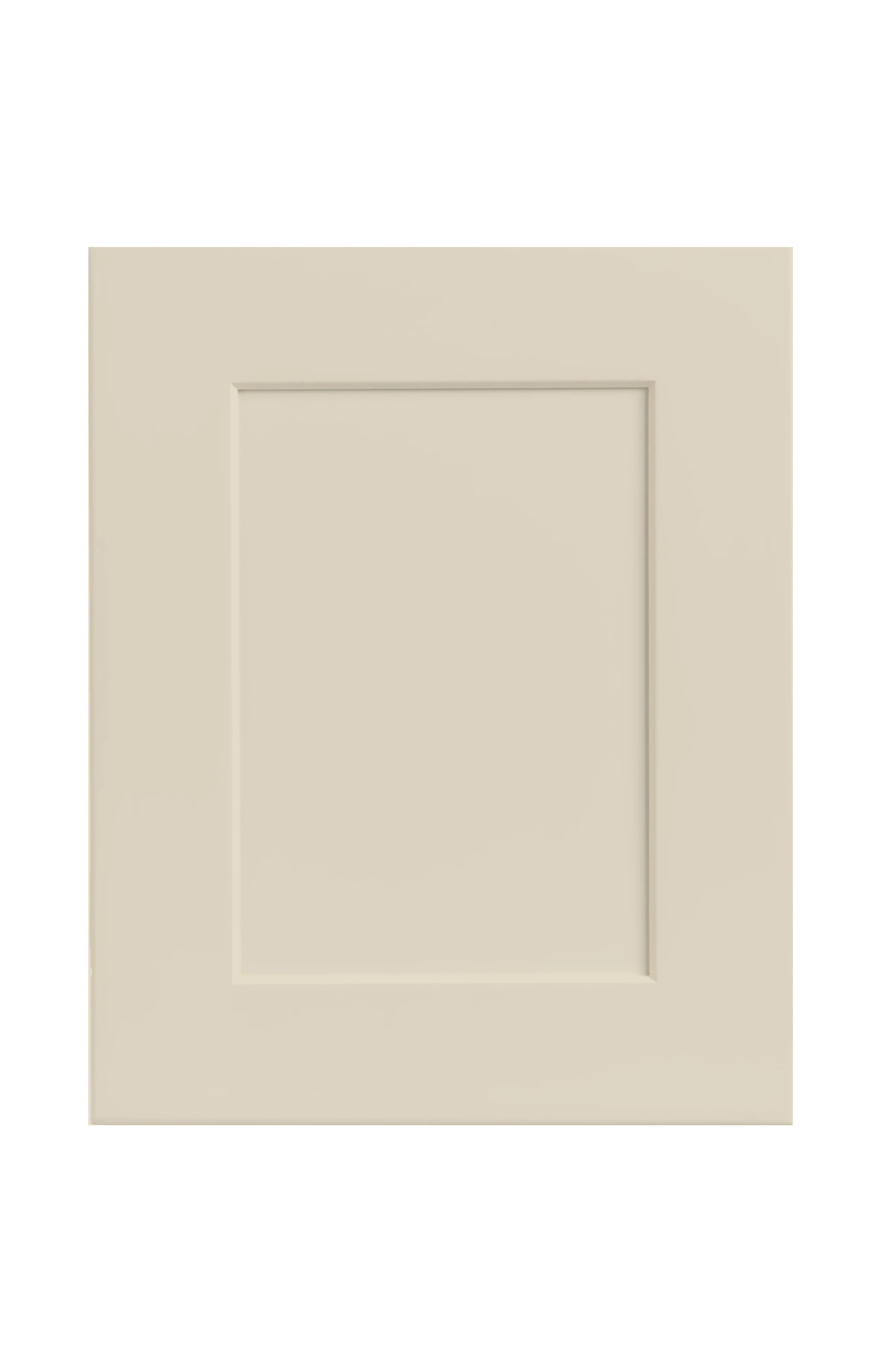 Sample Door Manhattan Cream 1-1/4" Overlay Shaker