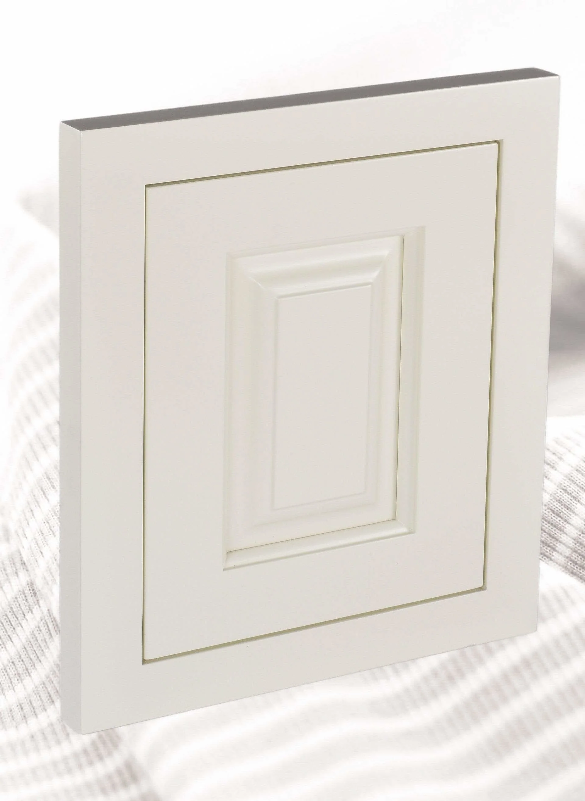 Sample Door Vintage White Inset Raised Panel - Size 13-1/4" x 15-1/4"