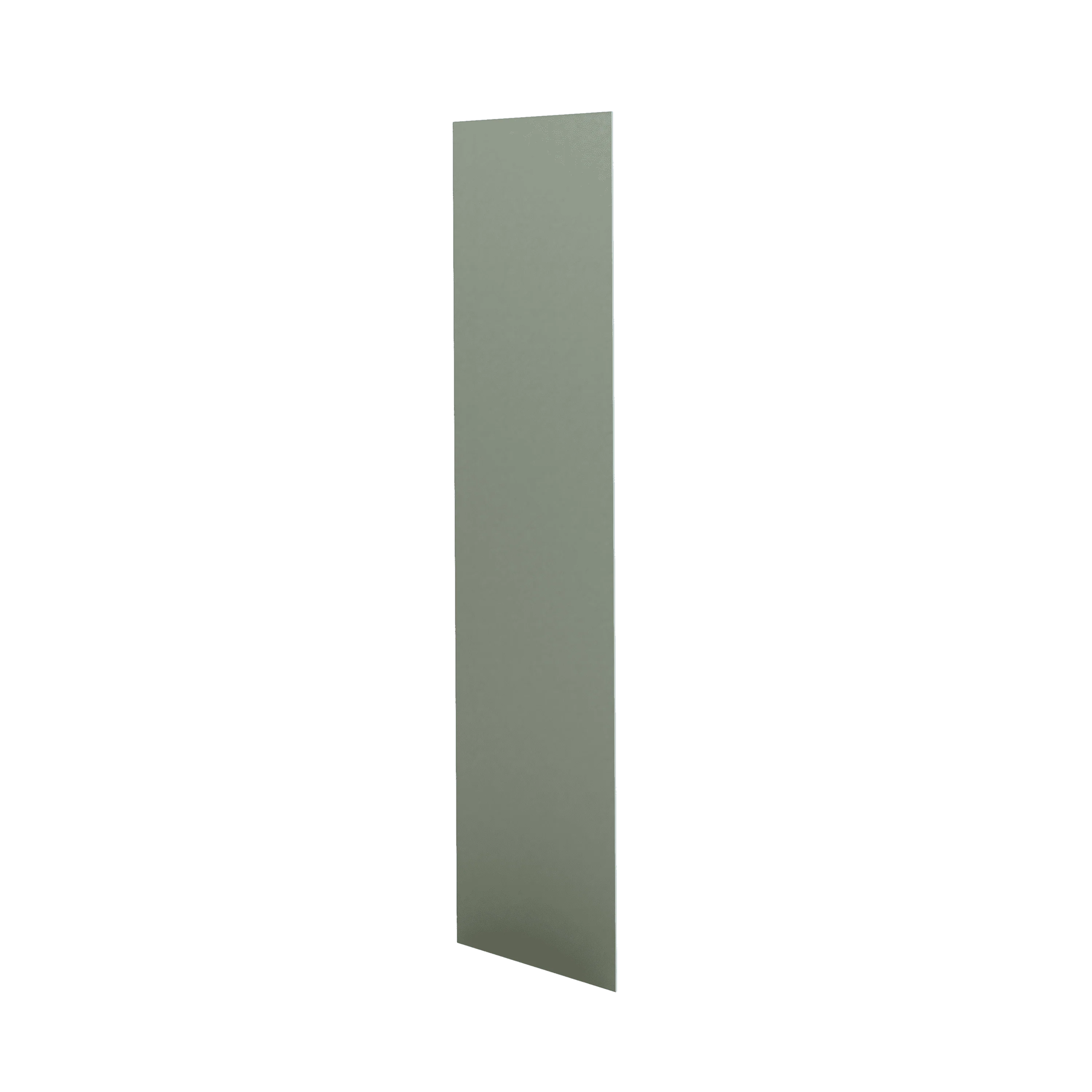 Skin Panel Cabinet Side & Back for 1-1/4" Overlay Green Shaker Cabinet