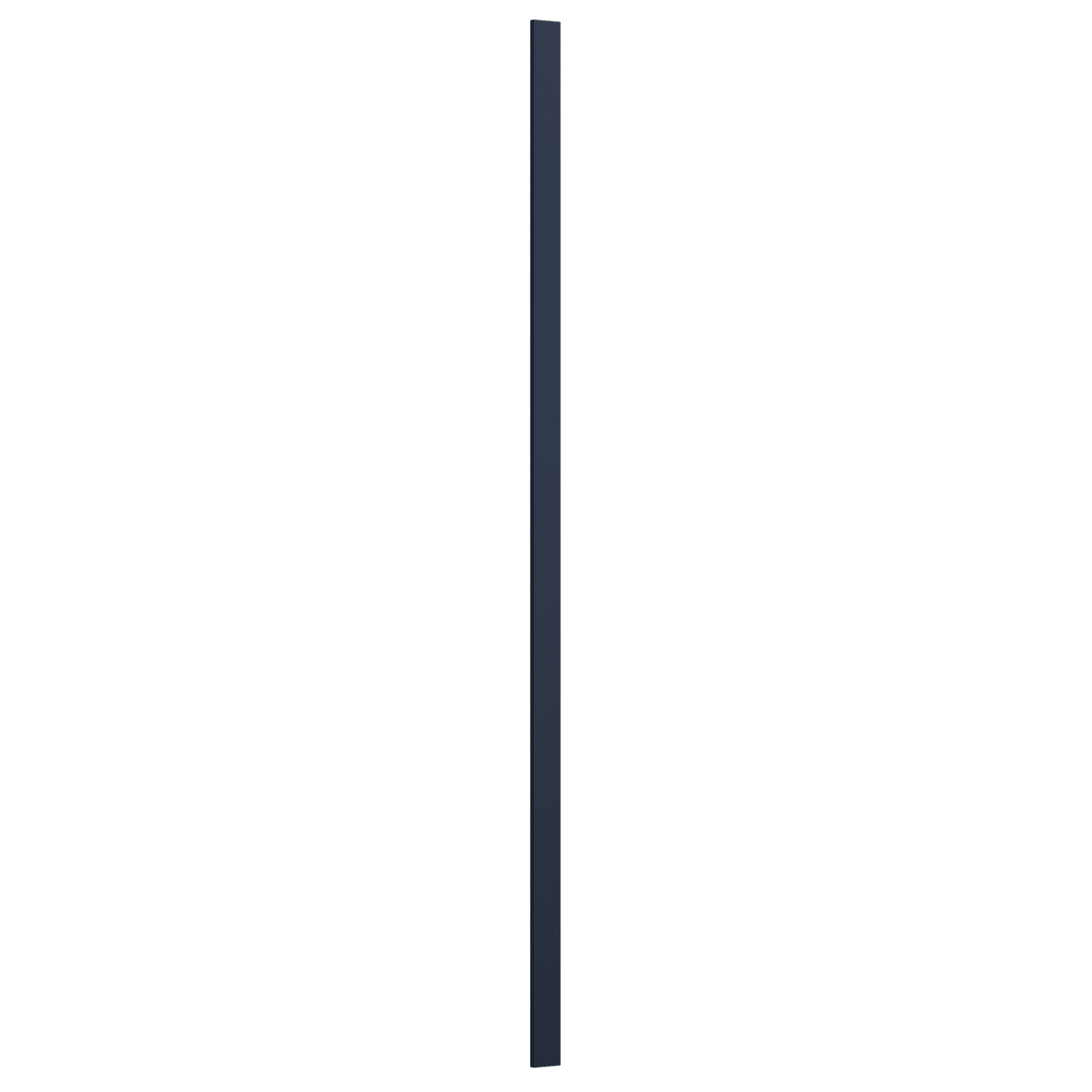 Tall Cabinet Filler Trim Pieces 3" & 6" x 96" Tall Filler NB29 Naval Blue Shaker 1-1/4" Overlay