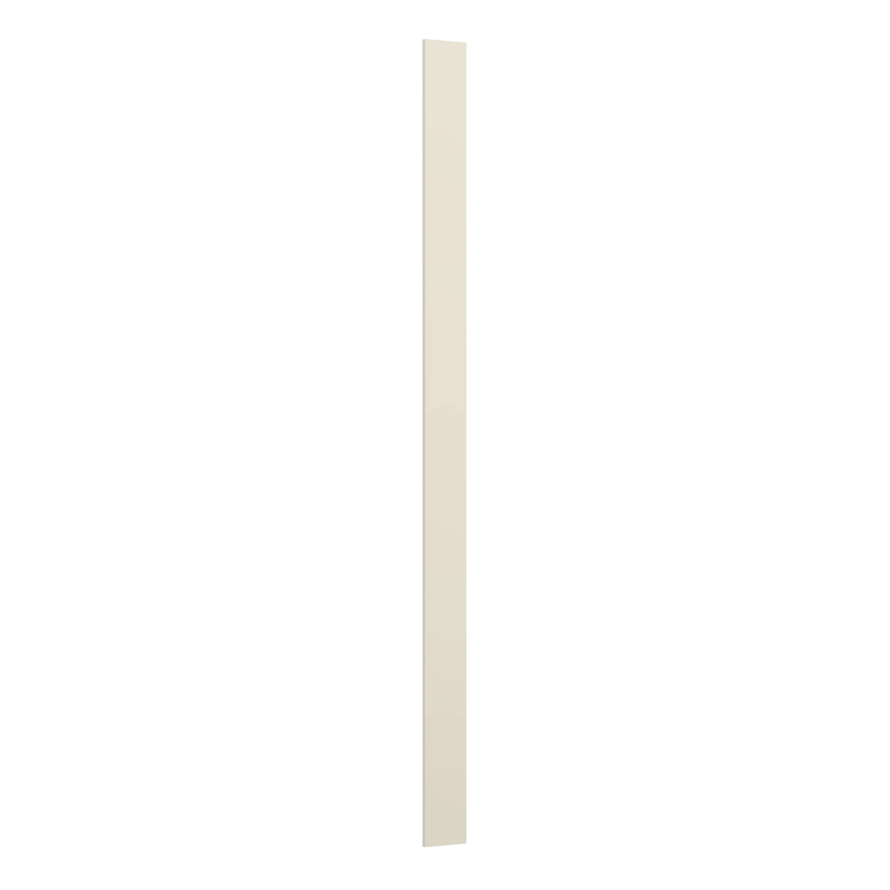 Trim Pieces 3" & 6" x 42" & 96" Tall Cabinet Filler Filler Manhattan Cream Shaker 1-1/4" Overlay - Image 2
