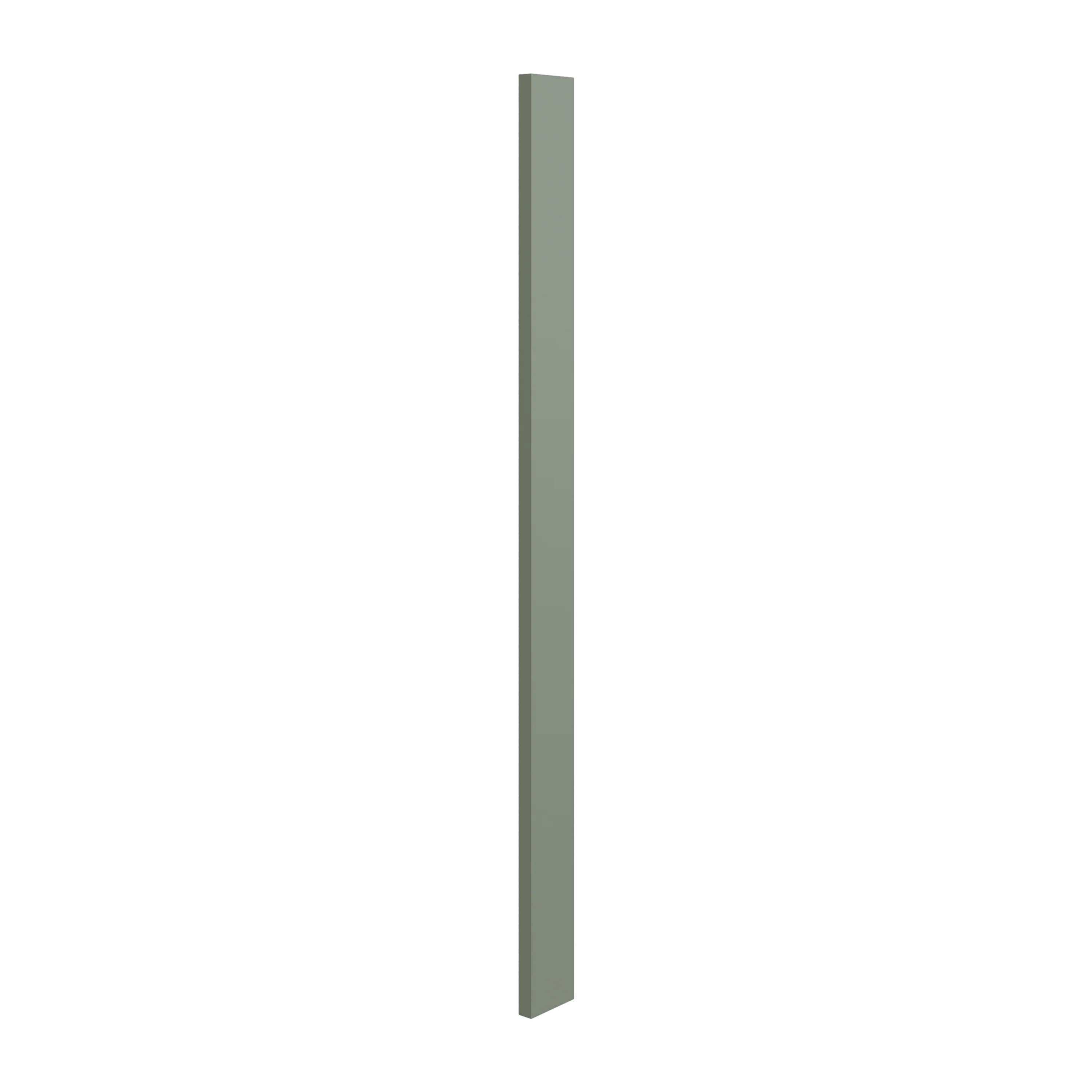 Wall Cabinet Filler Trim Pieces Wall Filler 3" x 30", 36" & 42" 14SG Sage Green Shaker 1-1/4" Overlay - Image 3