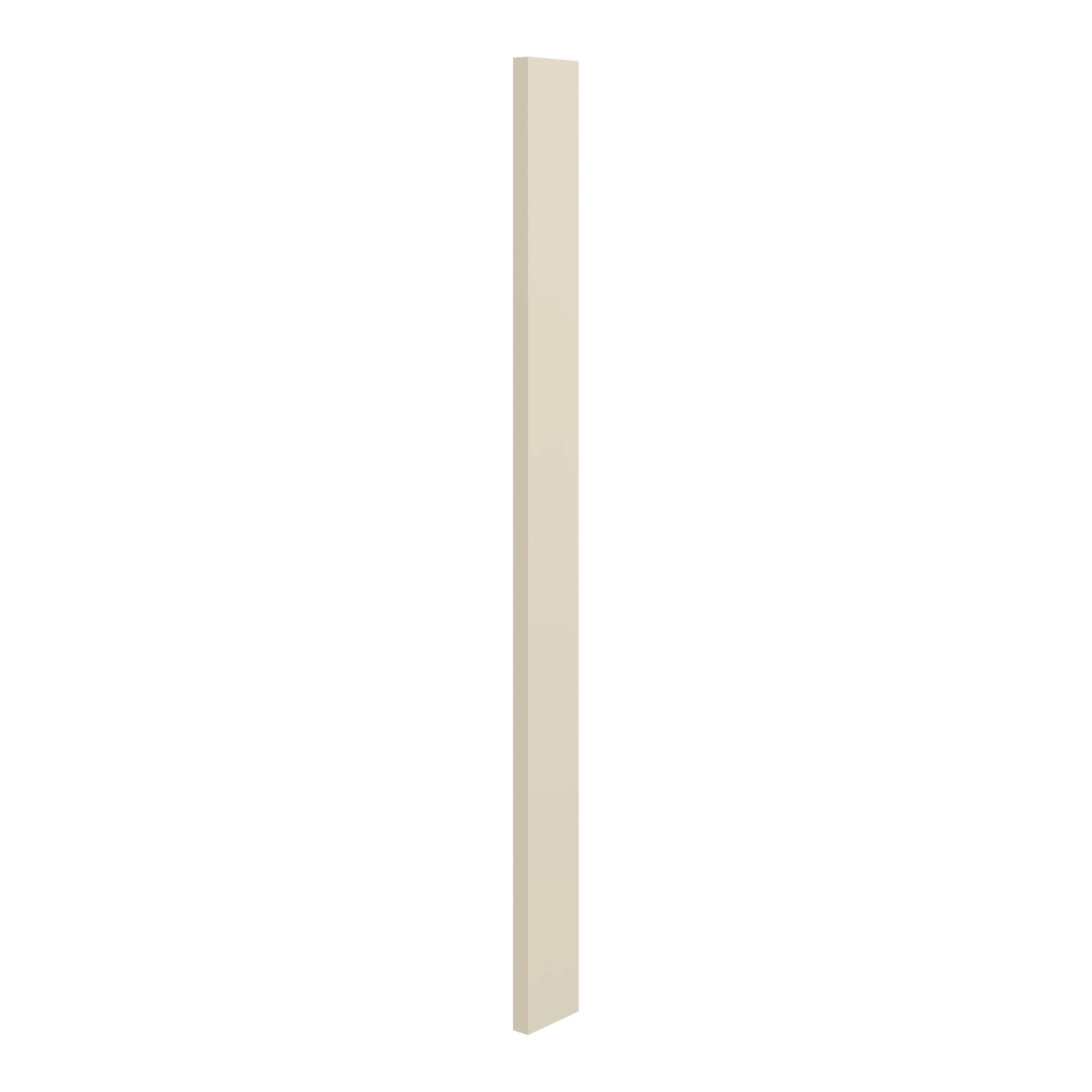3" & 6" x 42" and 1-1/2",  3" & 6" x 96" Cabinet Filler Trim Pieces Wall Filler Manhattan Cream Shaker 1-1/4" Overlay - Image 2