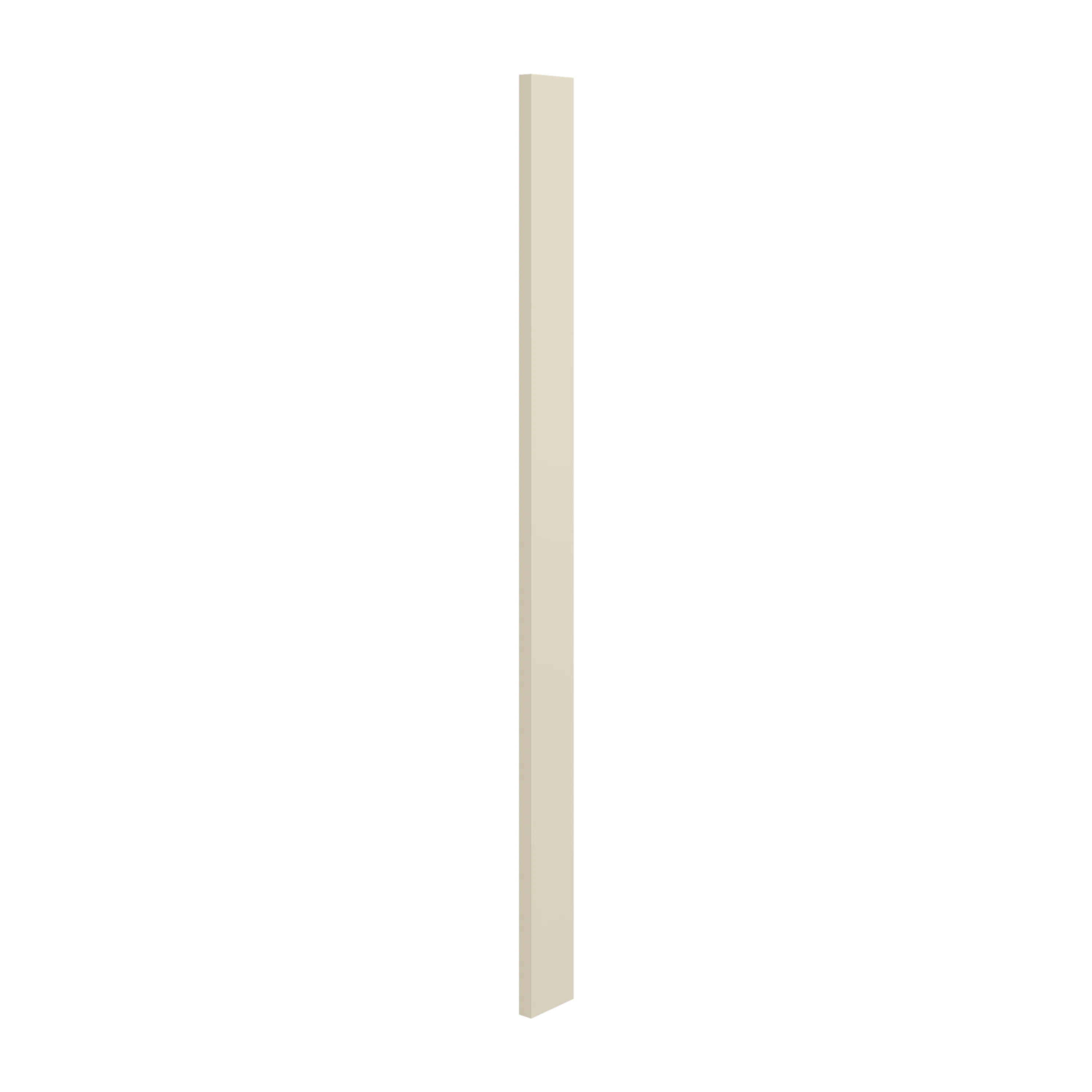 3" & 6" x 42" and 1-1/2",  3" & 6" x 96" Cabinet Filler Trim Pieces Wall Filler Manhattan Cream Shaker 1-1/4" Overlay - Image 3